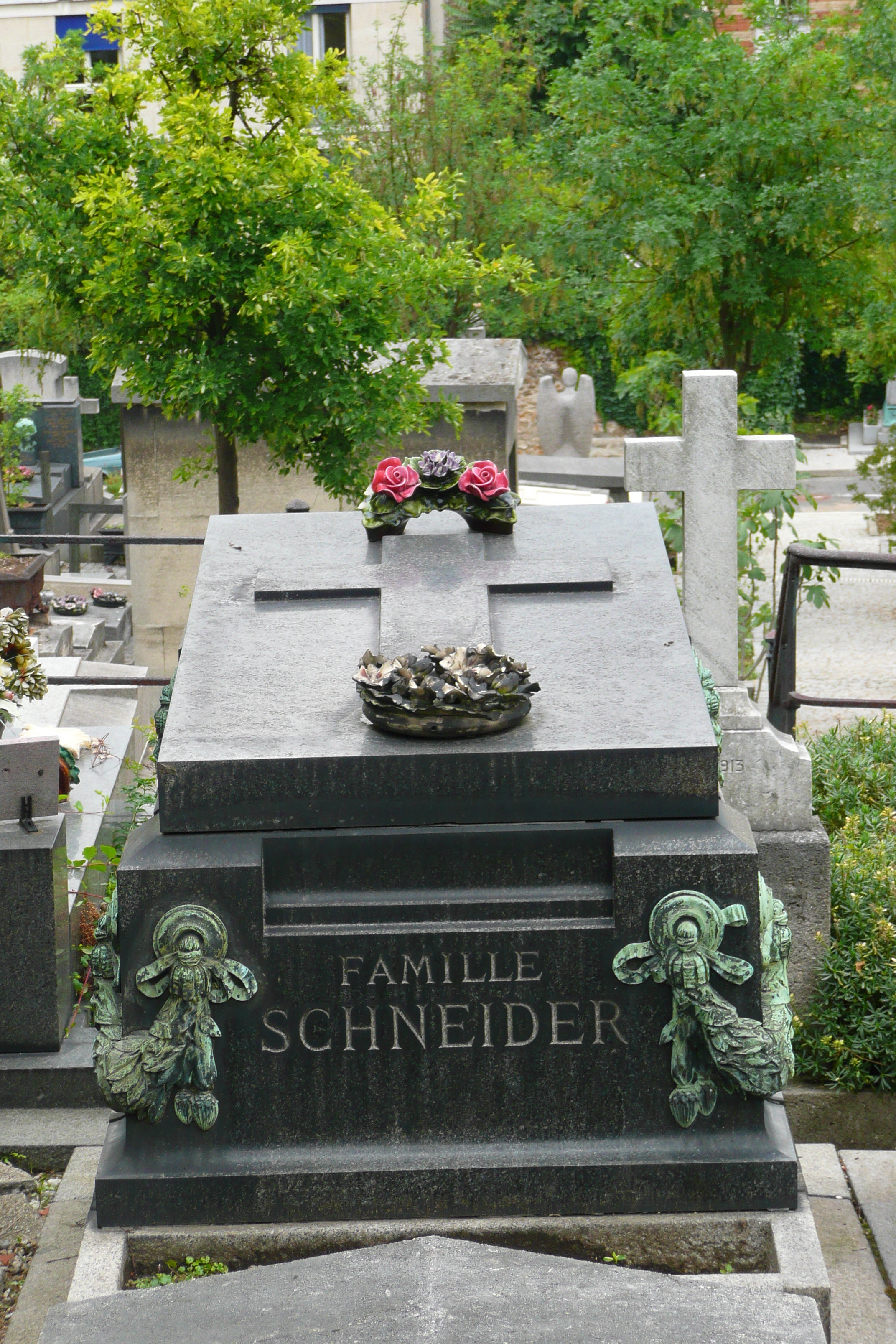 รูปถ่าย ฝรั่งเศส(France) ปารีส(Paris) สุสานแซ็ง-แว็งซ็อง(St. Vincent Cemetery) 2007-06 22