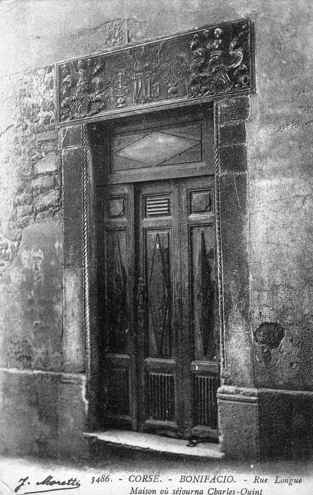 รูปถ่าย ฝรั่งเศส(France) คอร์สิคา(Corsica) โปสการ์ดเก่า(Old Postcards) 1900-01 100