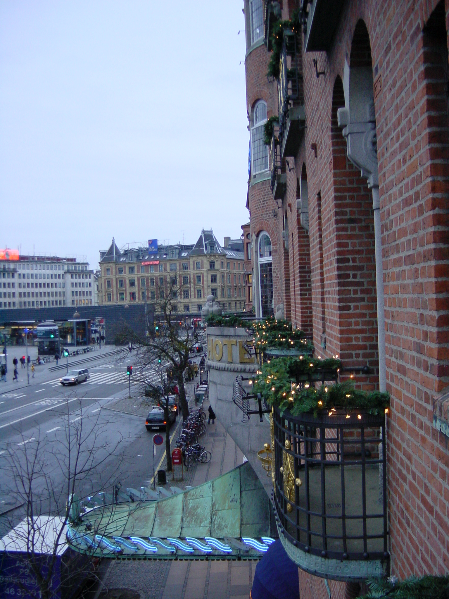 รูปถ่าย เดนมาร์ก(Denmark) โคเปนเฮเกน(Copenhagen) โรงแรมพาเลซ(Palace Hotel) 2001-11 20