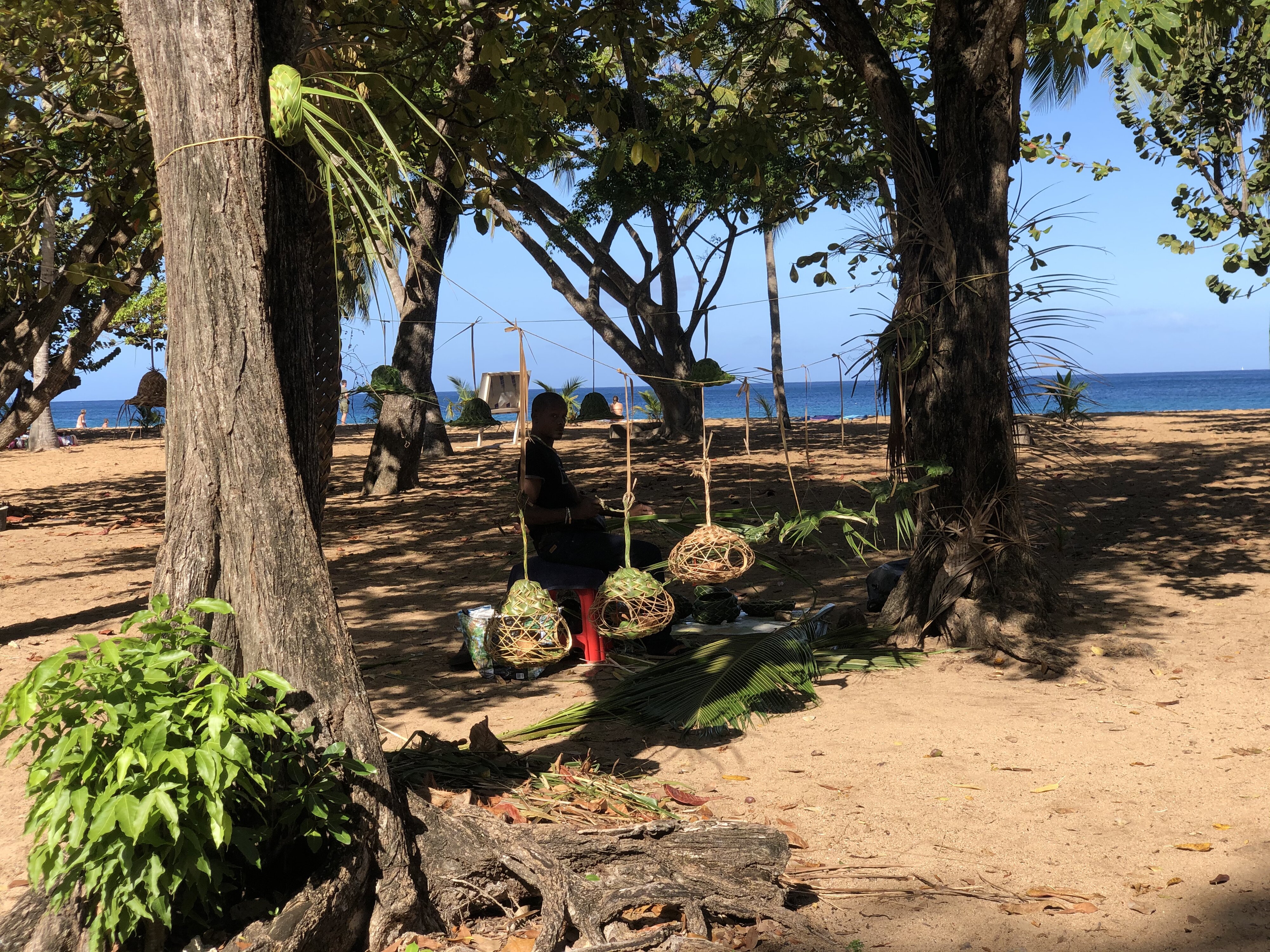 รูปถ่าย กวาเดอลูป(Guadeloupe) หาดกร็องด์อ็องส์(Grande Hanse Beach) 2021-02 15
