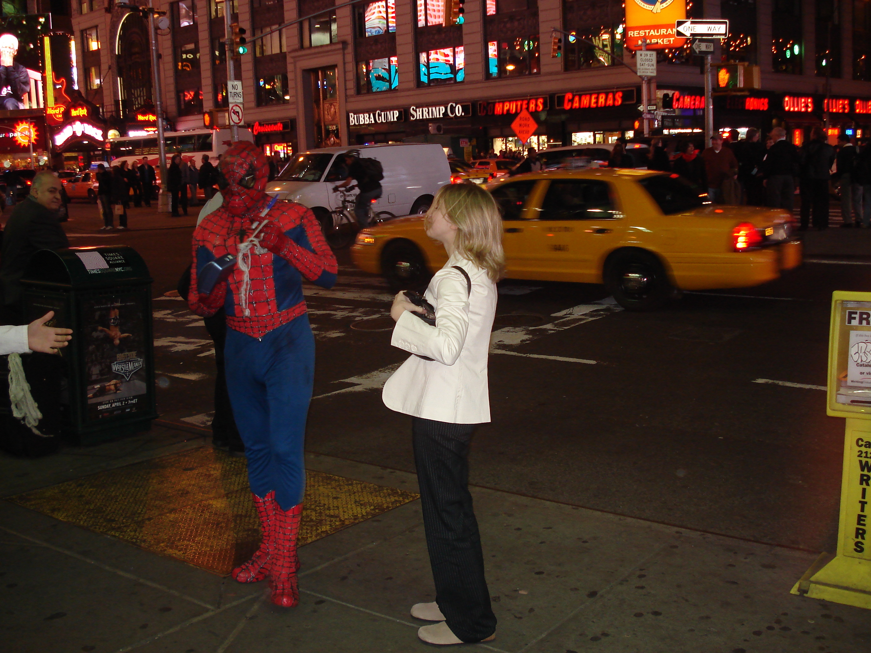รูปถ่าย สหรัฐอเมริกา(United States) นิวยอร์ก(New York) ไทม์สแควร์(Times Square) 2006-03 52