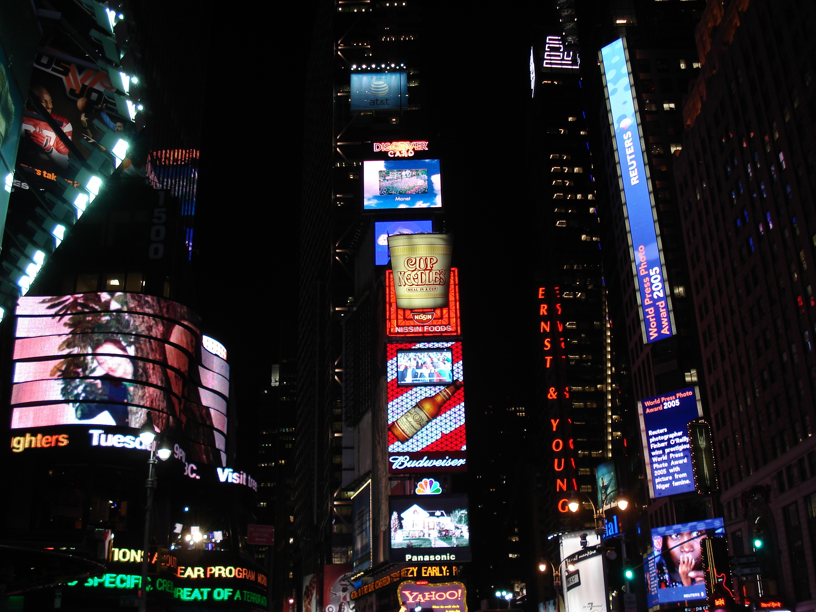 รูปถ่าย สหรัฐอเมริกา(United States) นิวยอร์ก(New York) ไทม์สแควร์(Times Square) 2006-03 33