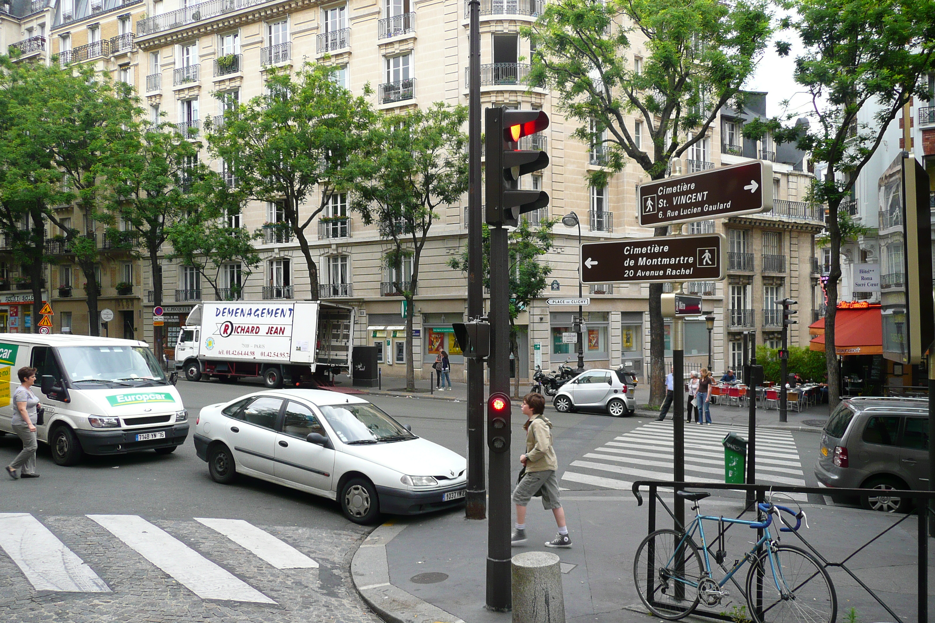 รูปถ่าย ฝรั่งเศส(France) ปารีส(Paris) มังท์มาร์เทรอ(Montmartre) 2007-06 37