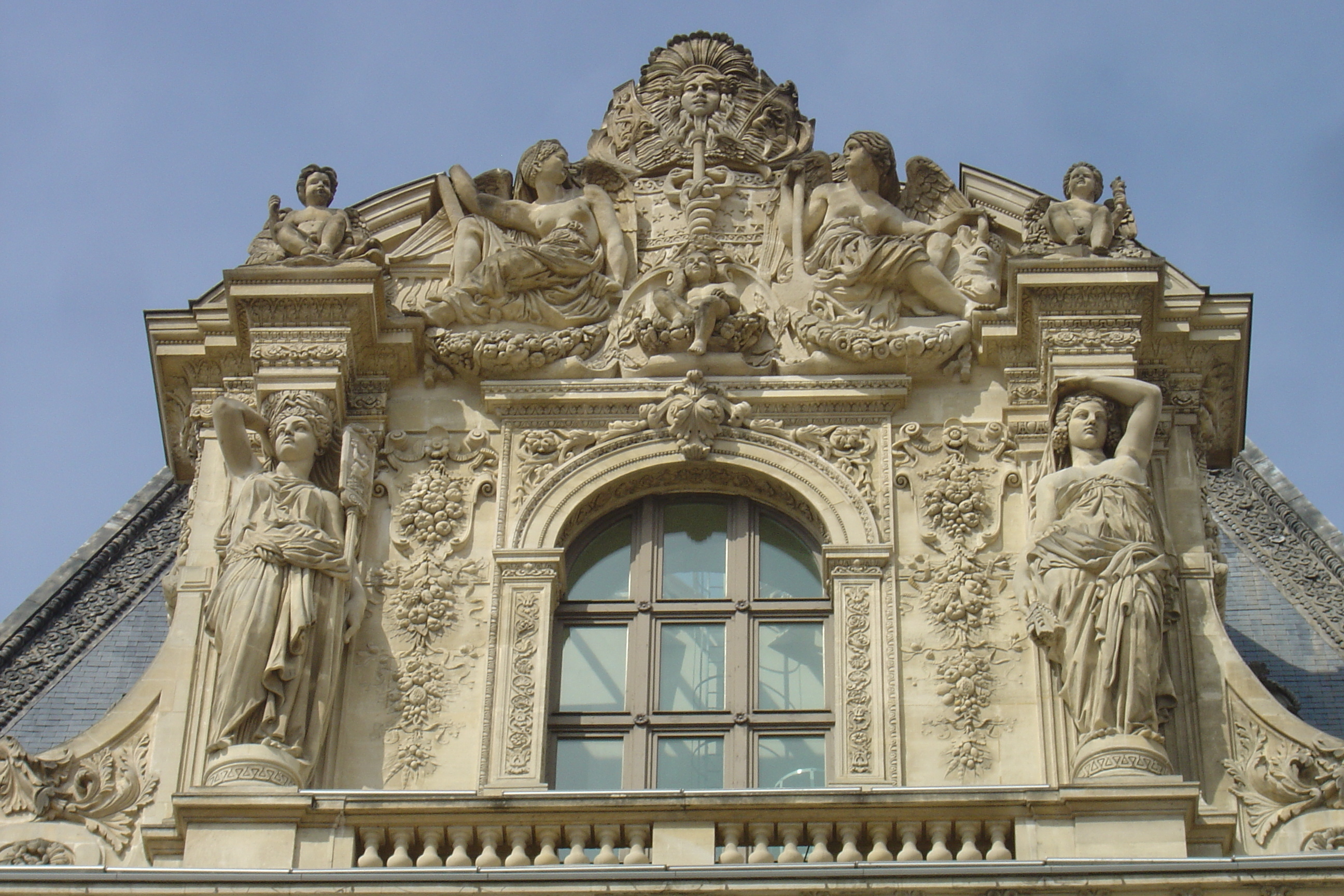รูปถ่าย ฝรั่งเศส(France) ปารีส(Paris) ลูฟว์(Louvre) 2007-05 70