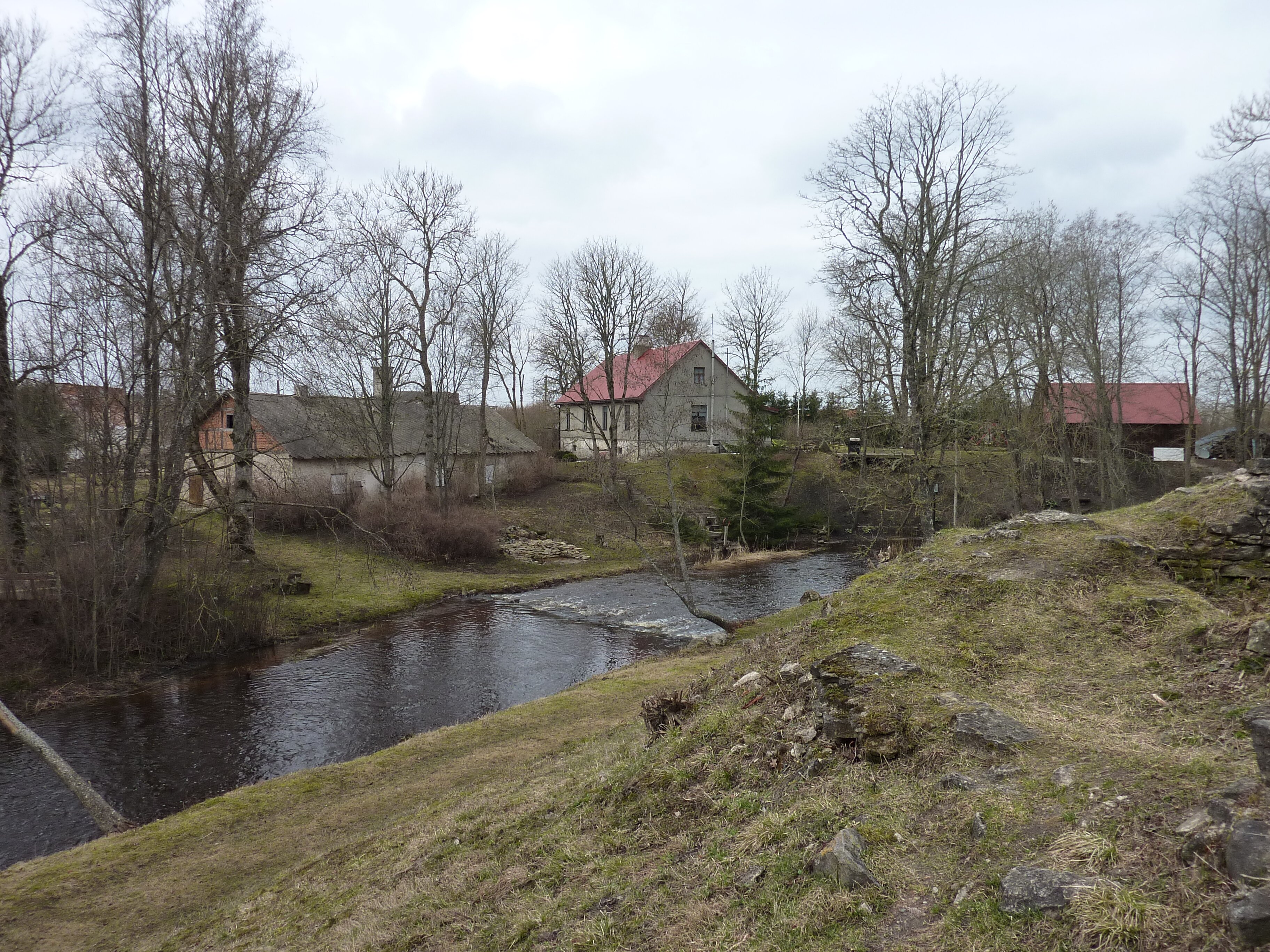 รูปถ่าย เอสโตเนีย(Estonia) ถนนจากทาลลินน์ไปฮาปซาลู(Tallinn to Haapsalu road) 2009-04 41