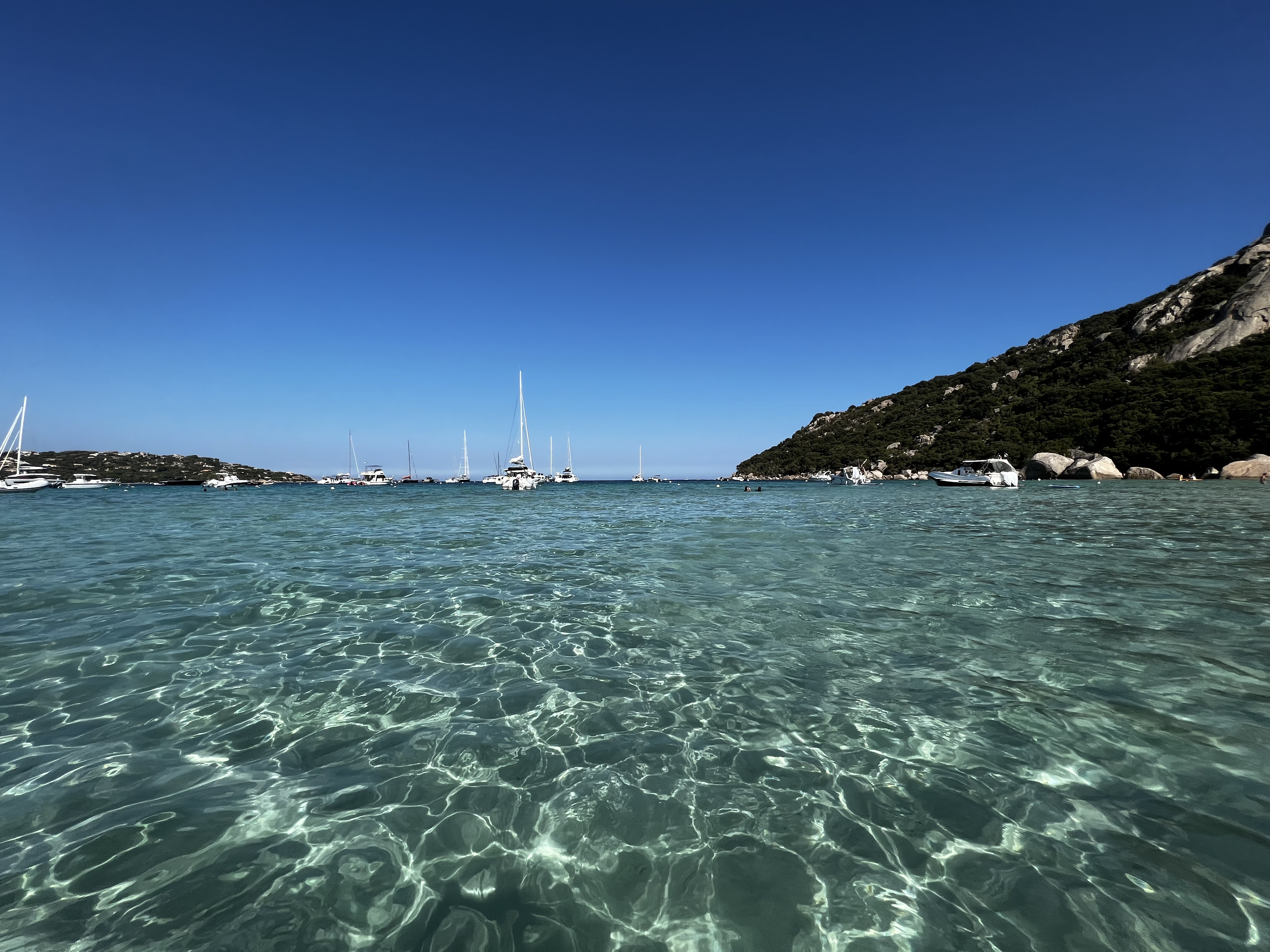 รูปถ่าย ฝรั่งเศส(France) คอร์สิคา(Corsica) หาดซันตาจูเลีย(Santa Giulia Beach) 2023-06 18