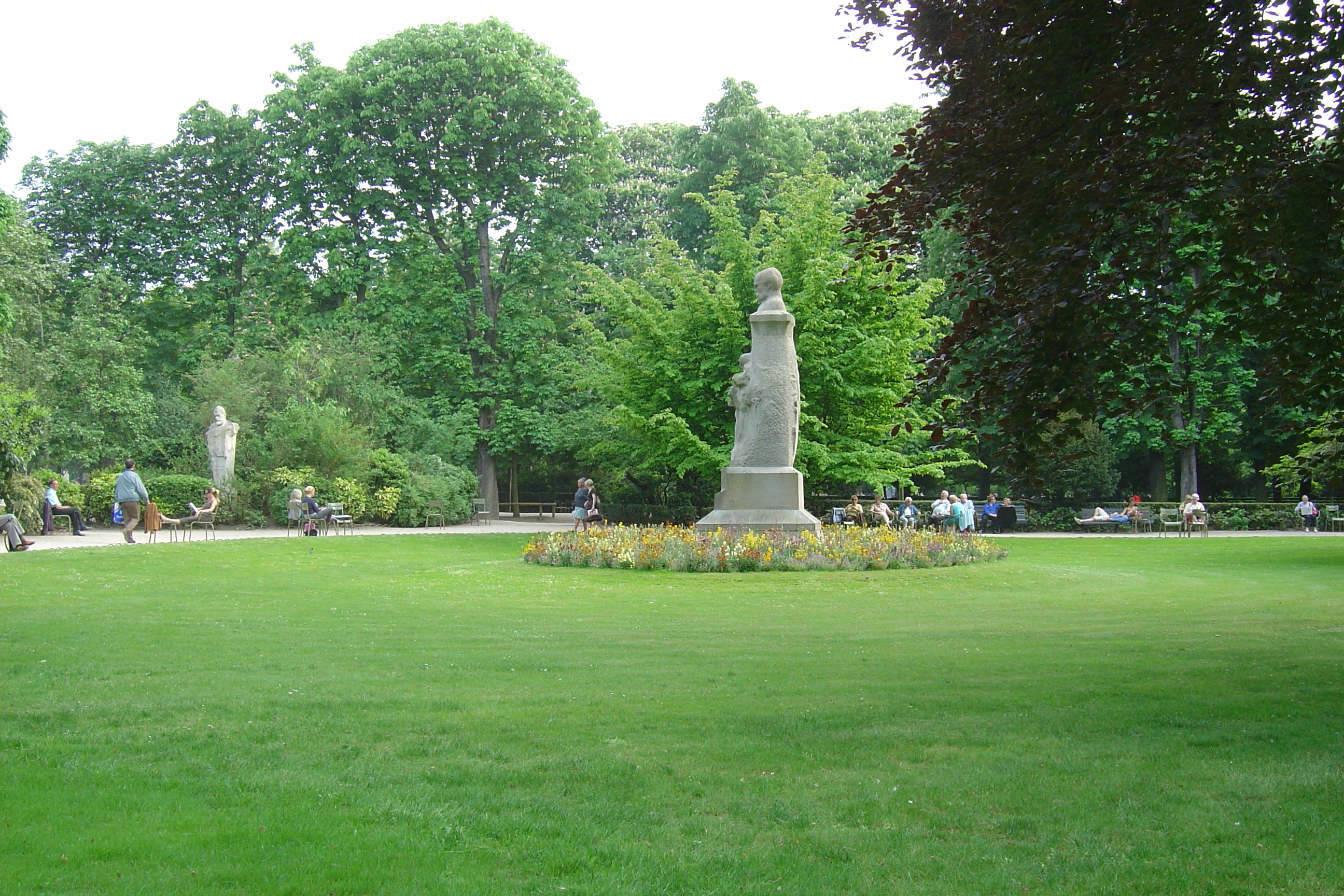 รูปถ่าย ฝรั่งเศส(France) ปารีส(Paris) สวนลักเซมเบิร์ก(Luxembourg Garden) 2007-04 14