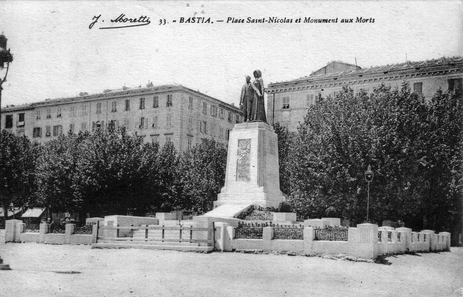 รูปถ่าย ฝรั่งเศส(France) คอร์สิคา(Corsica) โปสการ์ดเก่า(Old Postcards) บาสเทีย(Bastia) 1900-01 101