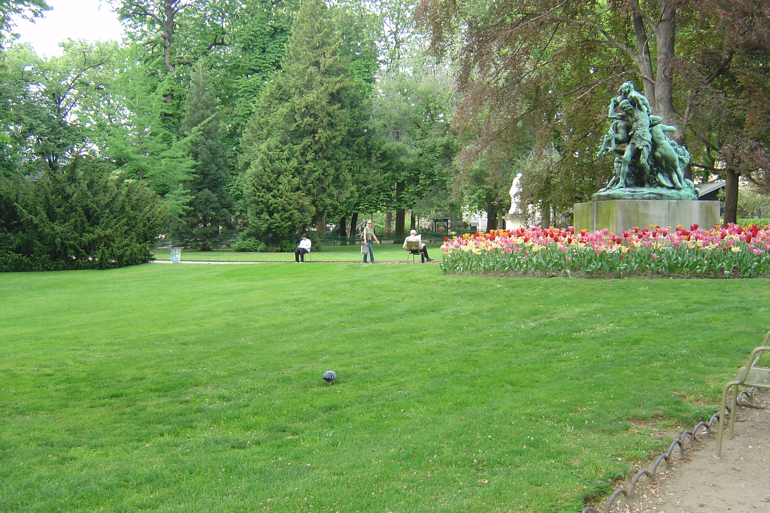 รูปถ่าย ฝรั่งเศส(France) ปารีส(Paris) สวนลักเซมเบิร์ก(Luxembourg Garden) 2007-04 200