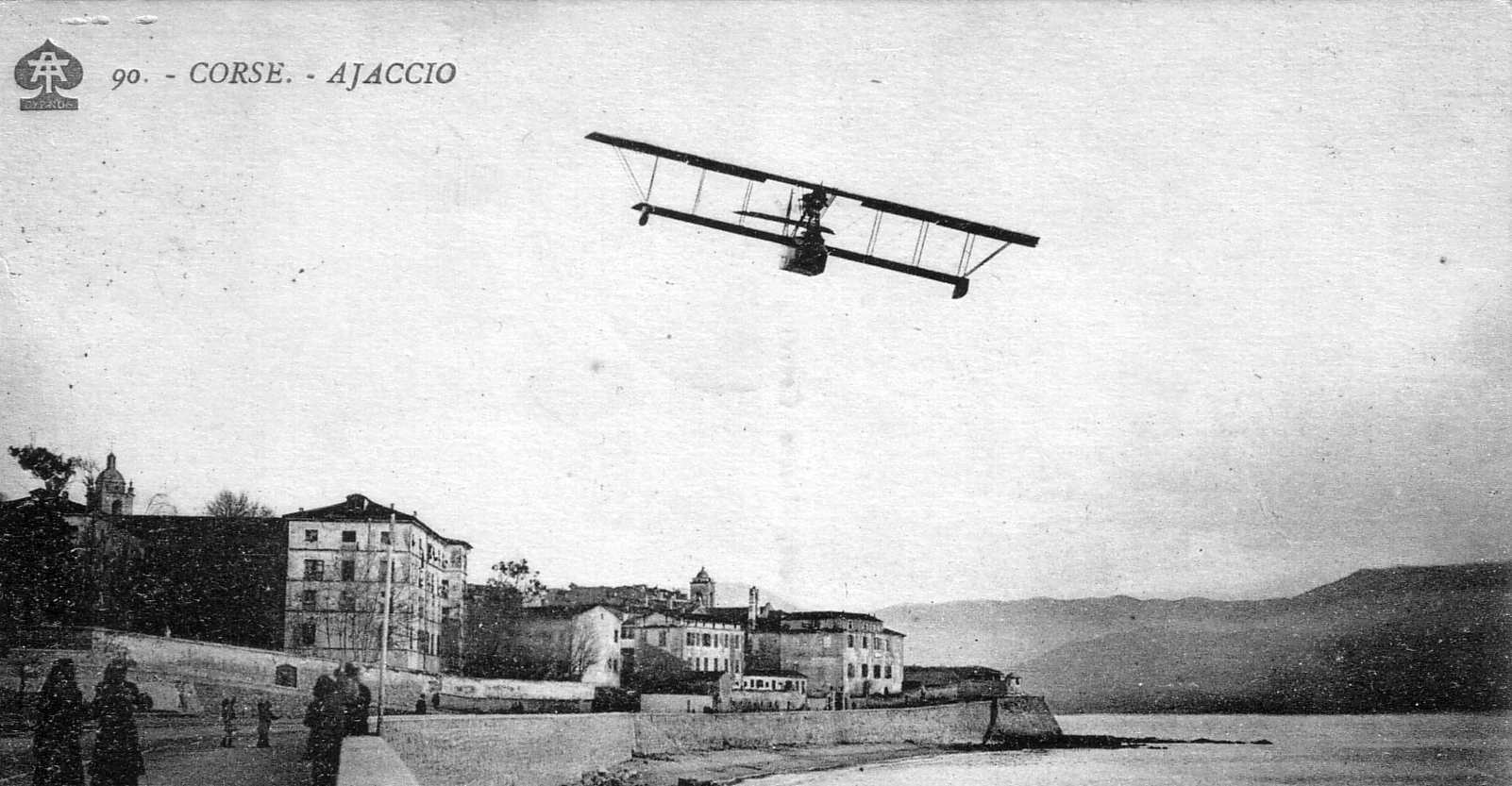 รูปถ่าย ฝรั่งเศส(France) คอร์สิคา(Corsica) โปสการ์ดเก่า(Old Postcards) 1900-01 53