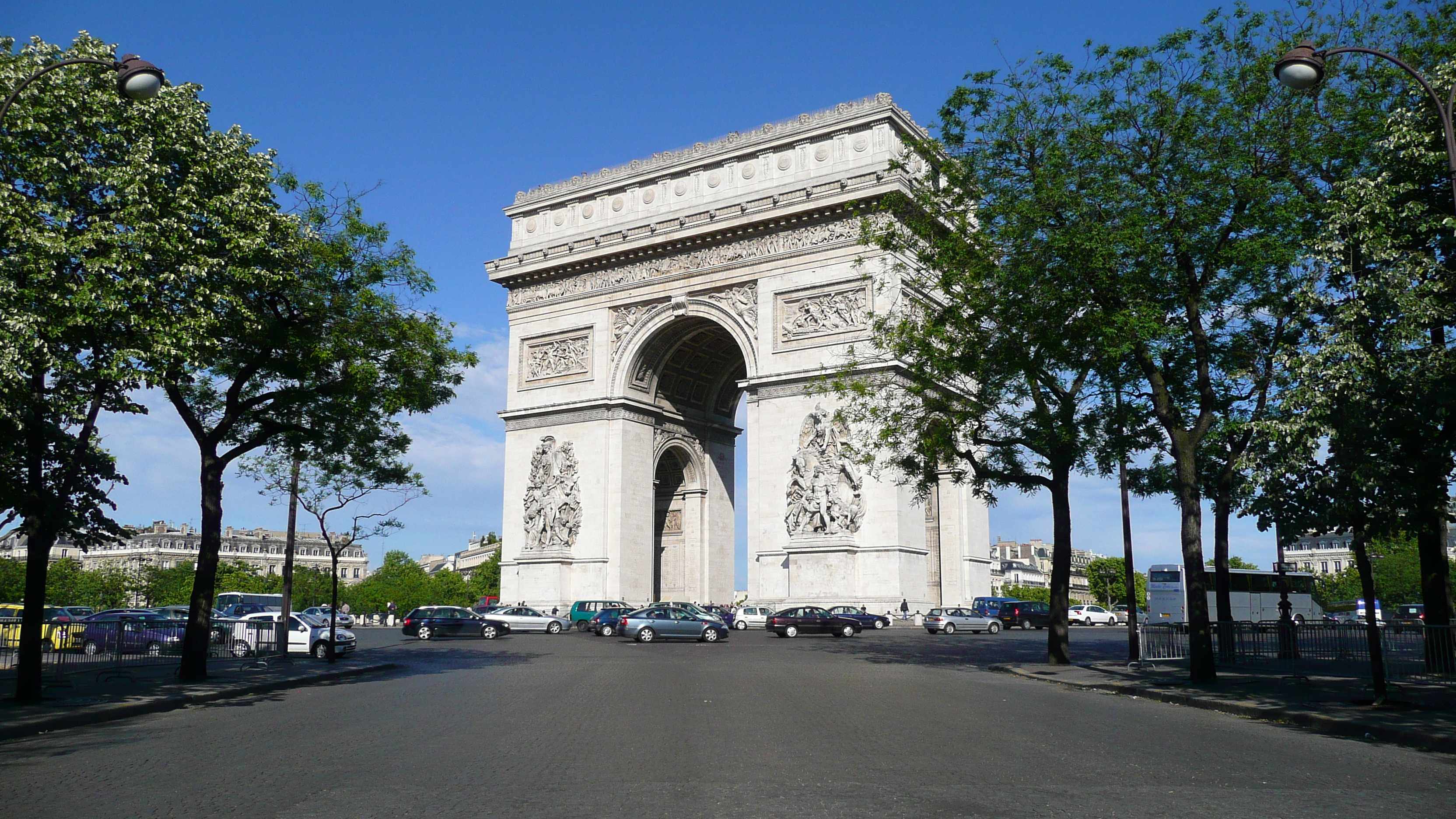 รูปถ่าย ฝรั่งเศส(France) ปารีส(Paris) ประตูชัย(Etoile and Arc de Triomphe) 2007-05 153