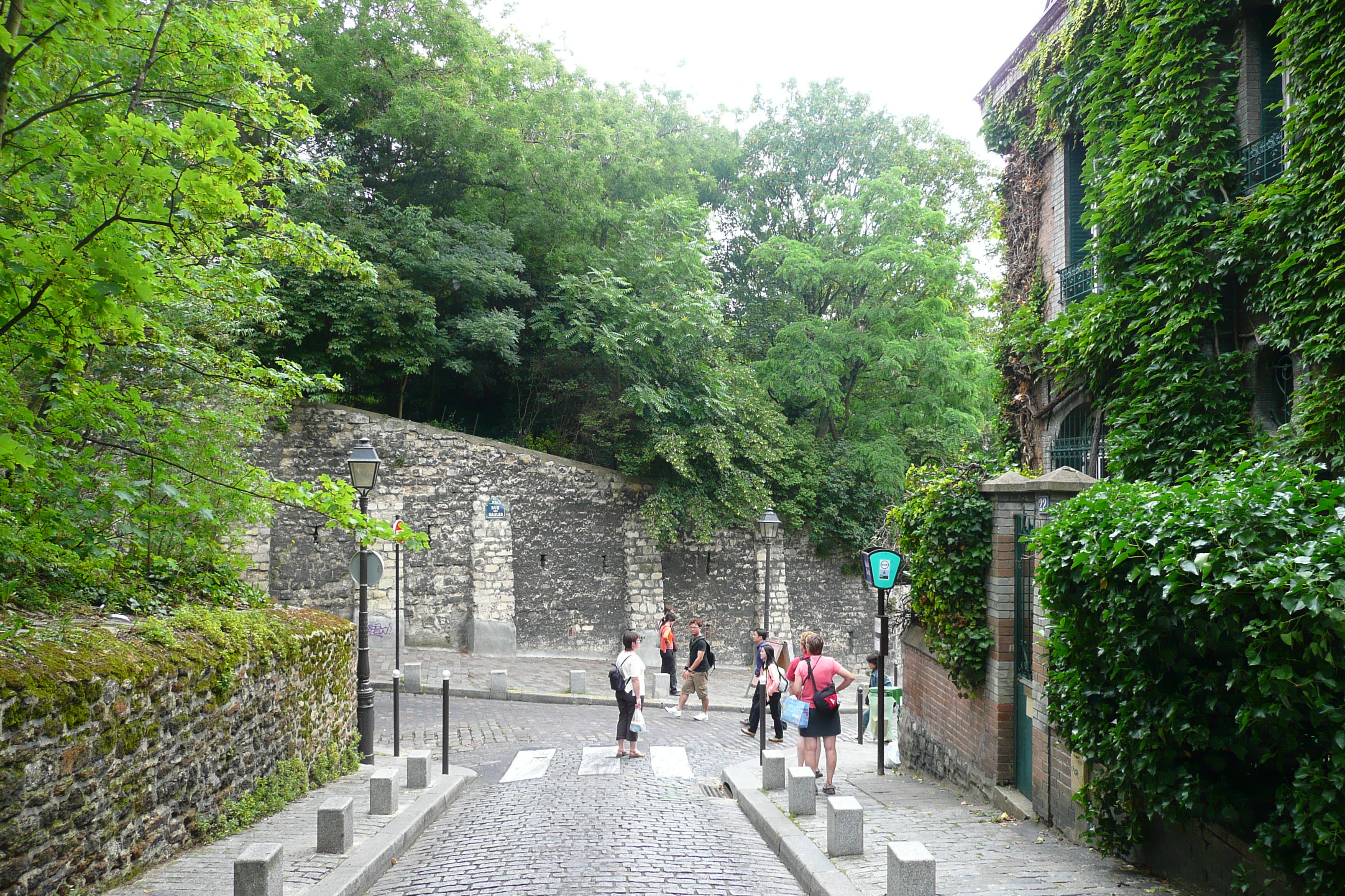 รูปถ่าย ฝรั่งเศส(France) ปารีส(Paris) มังท์มาร์เทรอ(Montmartre) 2007-06 81