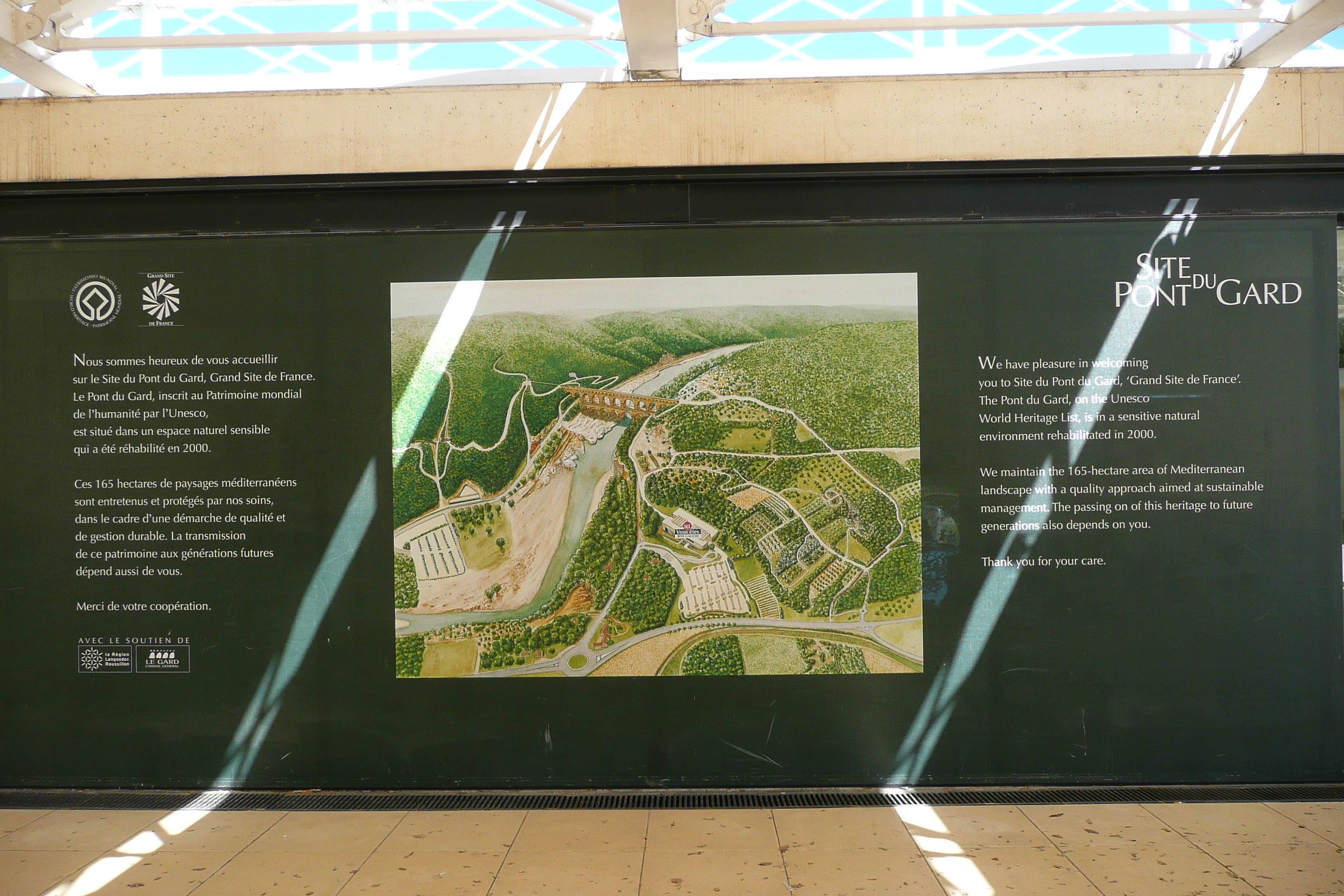 รูปถ่าย ฝรั่งเศส(France) สะพานปงดูการ์(Pont du Gard) 2008-04 89