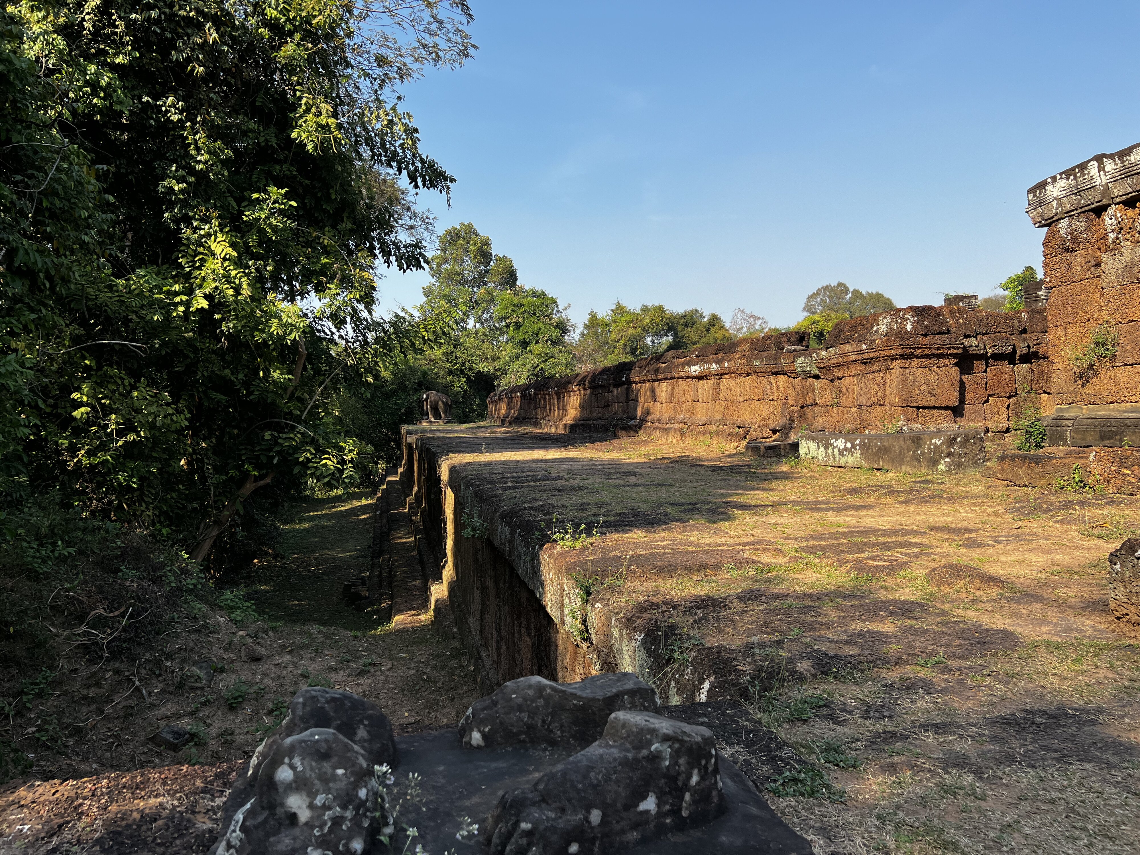 รูปถ่าย กัมพูชา(Cambodia) เสียมราฐ(Siem Reap) ปราสาทแม่บุญตะวันออก(Eastern Mebon) 2023-01 17