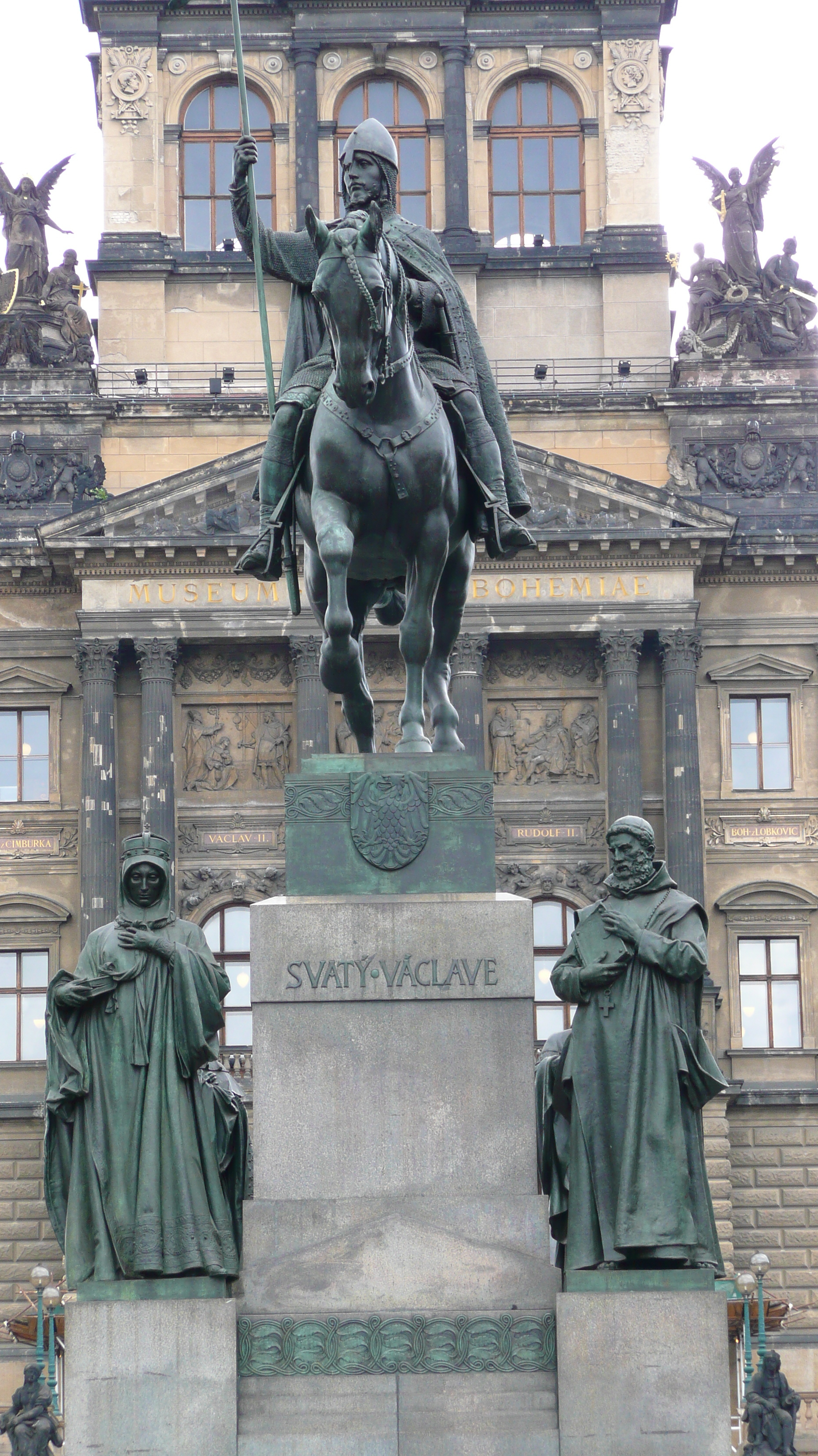 รูปถ่าย สาธารณรัฐเช็ก(Czech Republic) ปราก(Prague) จัตุรัสเวนเซสลาส(Vaclavske namesti) 2007-07 30