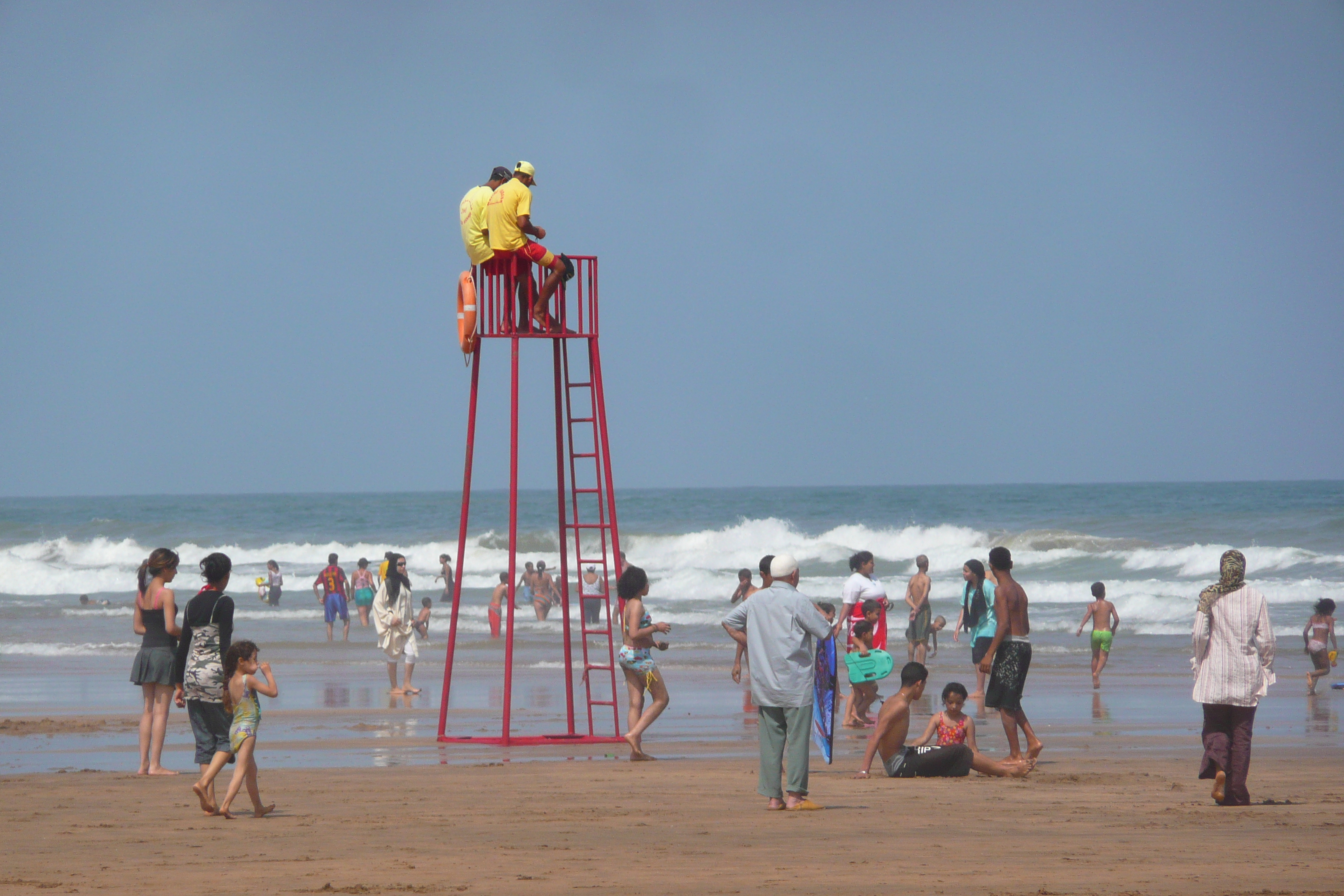 รูปถ่าย โมร็อกโก(Morocco) คาซาบลังกา(Casablanca) หาดคาซาบลังกา(Casablanca Beach) 2008-07 84
