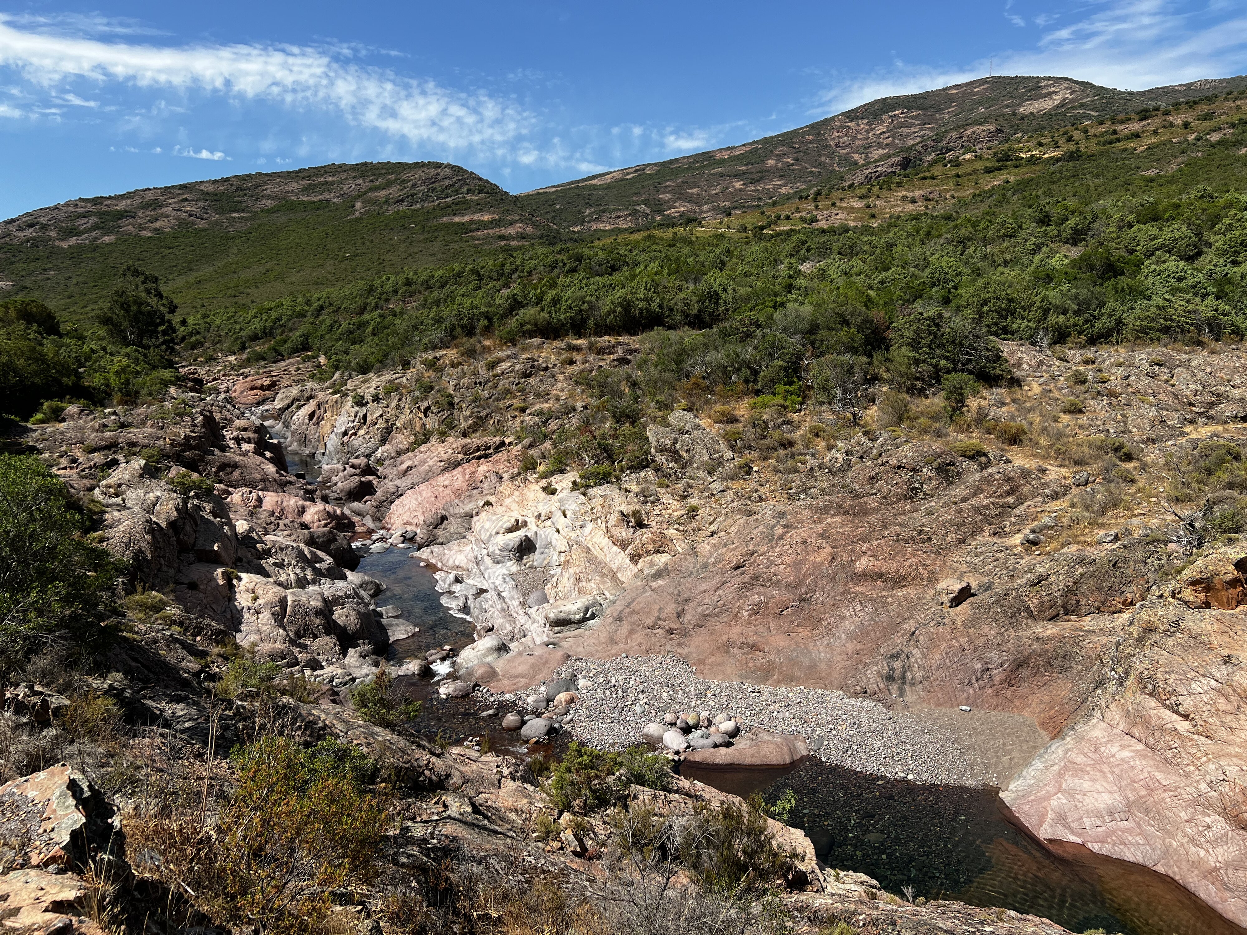 รูปถ่าย ฝรั่งเศส(France) คอร์สิคา(Corsica) แม่น้ำฟังโก(Fango river) 2022-06 26