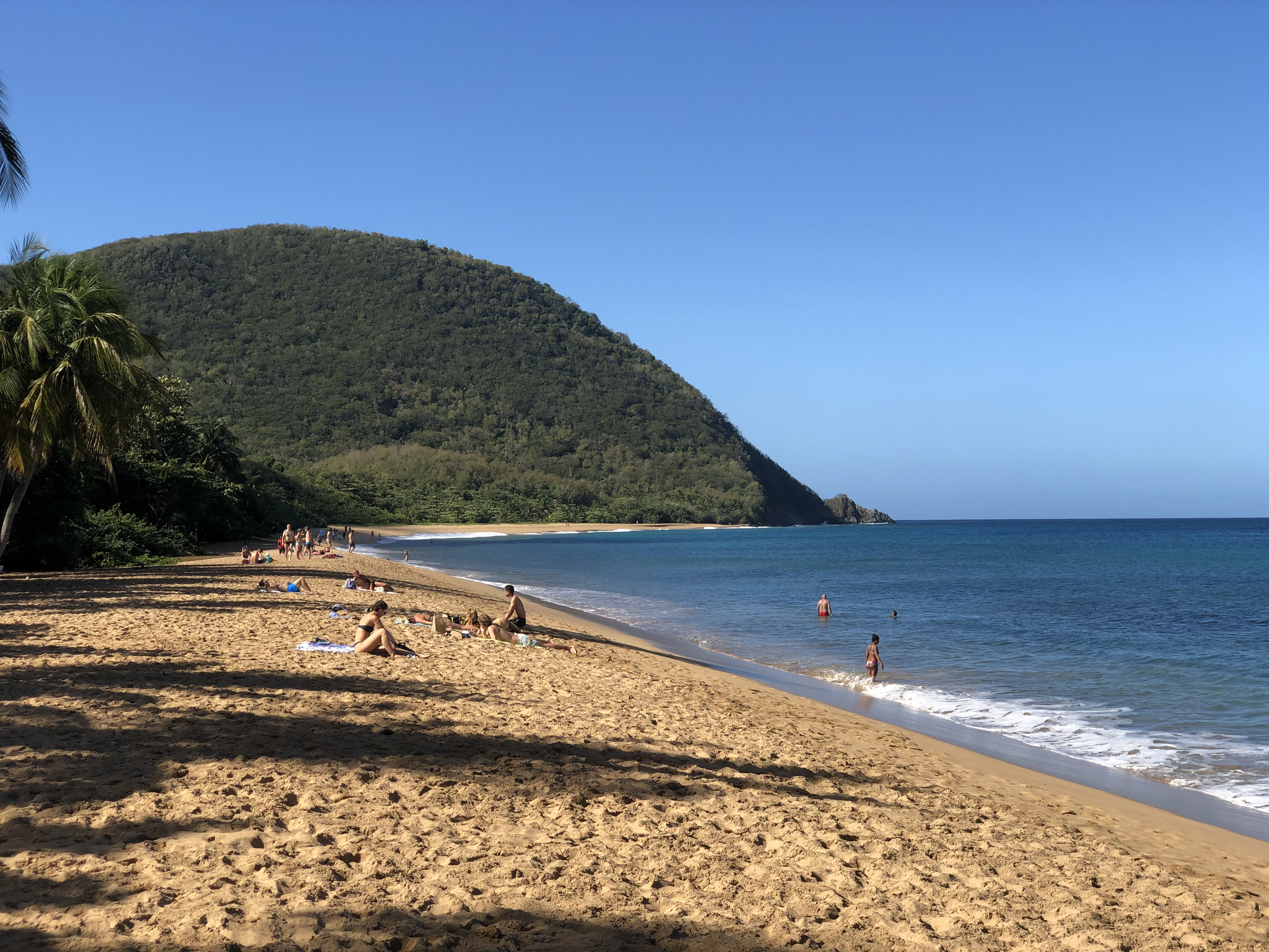 รูปถ่าย กวาเดอลูป(Guadeloupe) หาดกร็องด์อ็องส์(Grande Hanse Beach) 2021-02 1