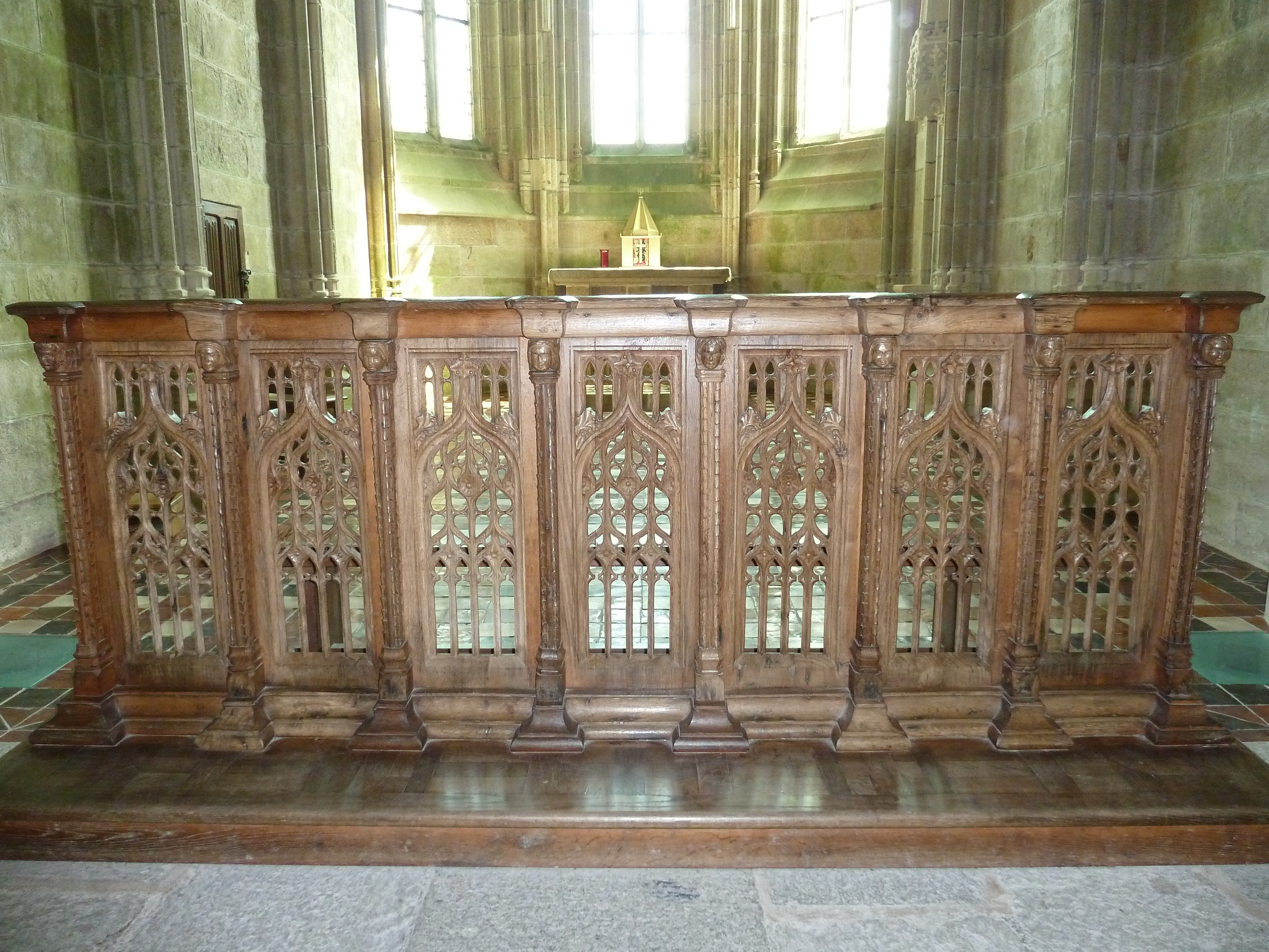 รูปถ่าย ฝรั่งเศส(France) มงแซ็งมีแชล(Mont St Michel) แอบบีมงแซ็งมีแชล(Mont St Michel Abbey) 2010-04 146