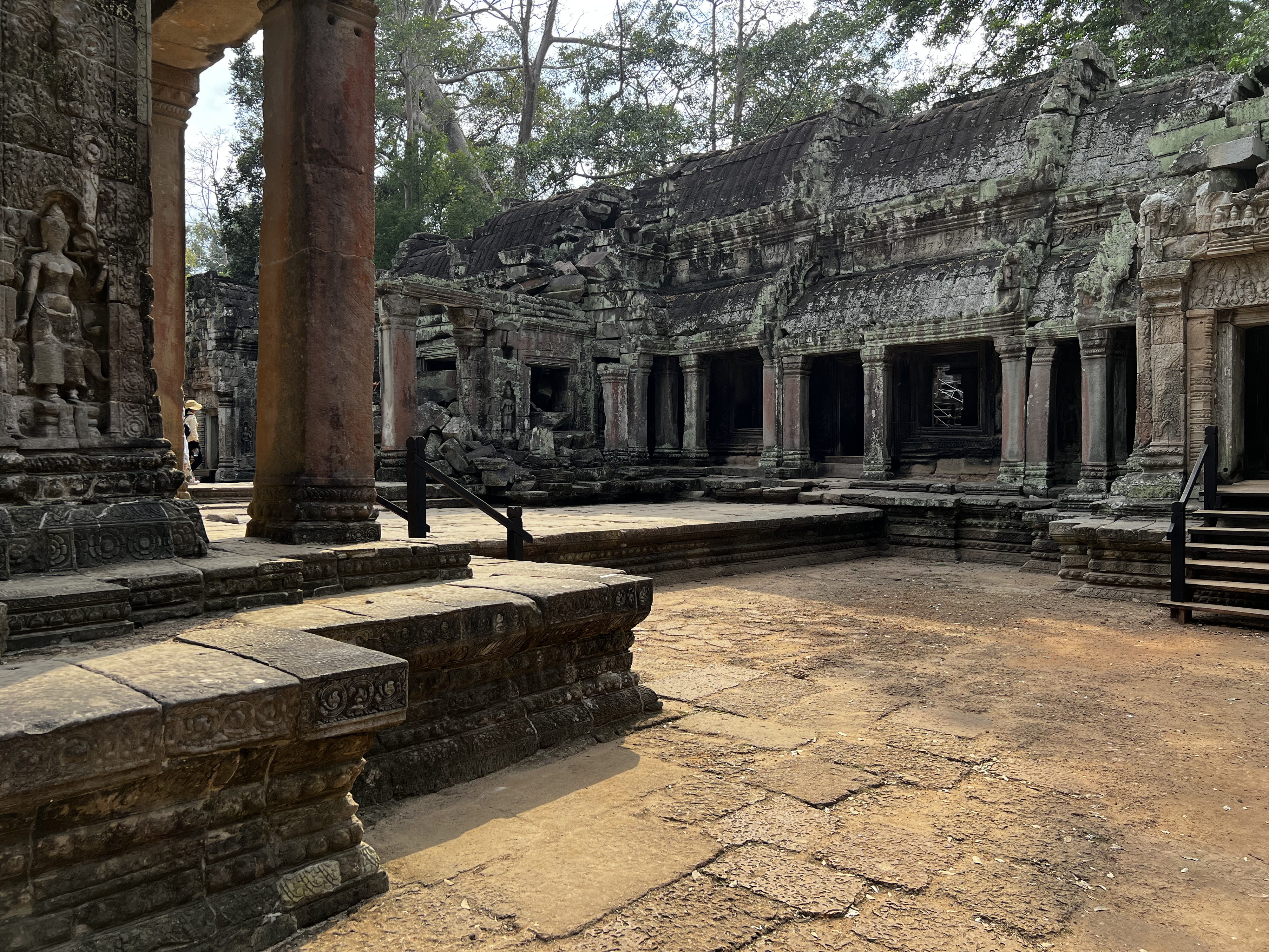 รูปถ่าย กัมพูชา(Cambodia) เสียมราฐ(Siem Reap) ปราสาทตาพรหม(Ta Prohm) 2023-01 154