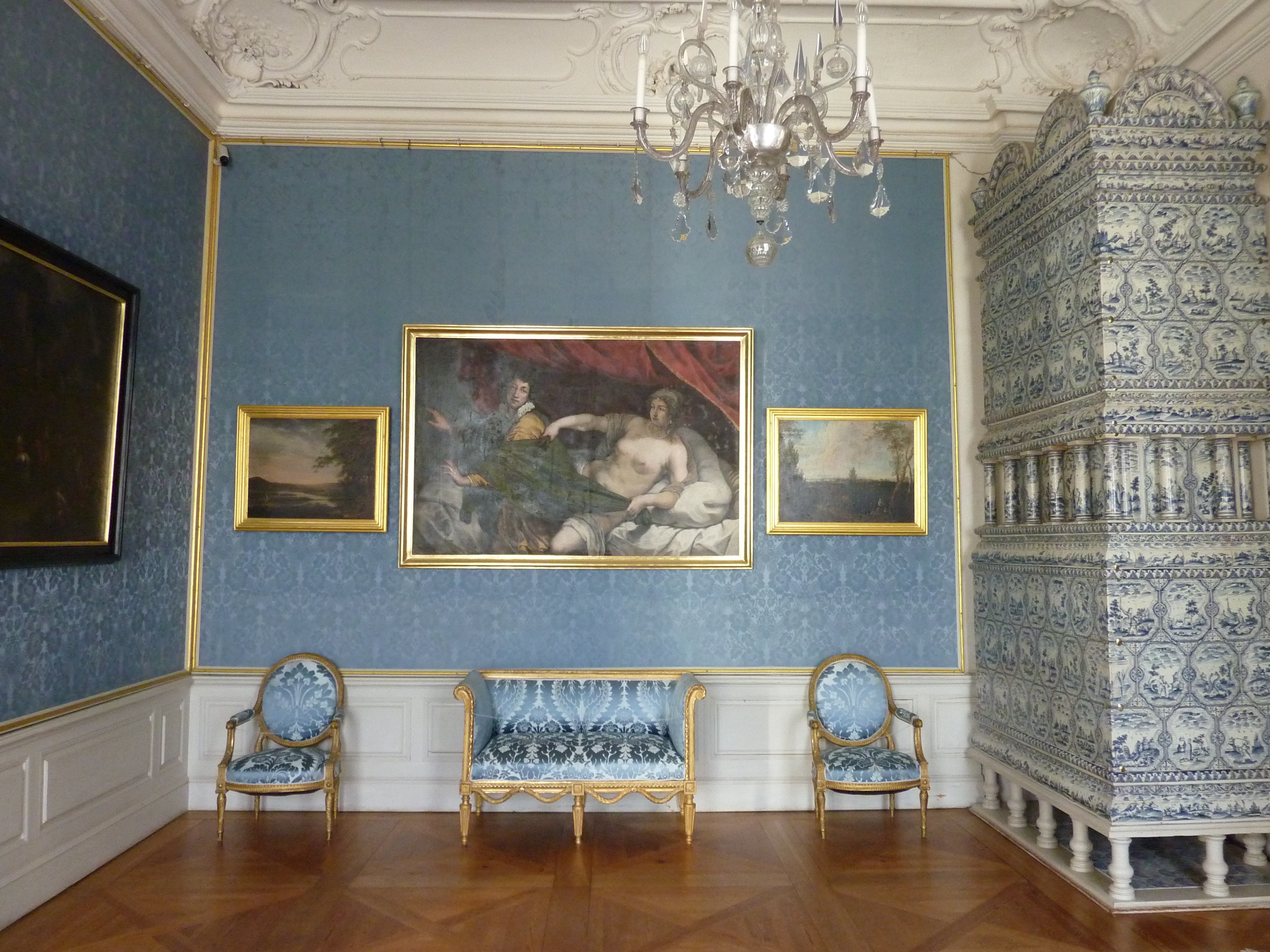 รูปถ่าย ลัตเวีย(Latvia) พระราชวังรุนดาเล(Rundale Palace) 2009-04 64