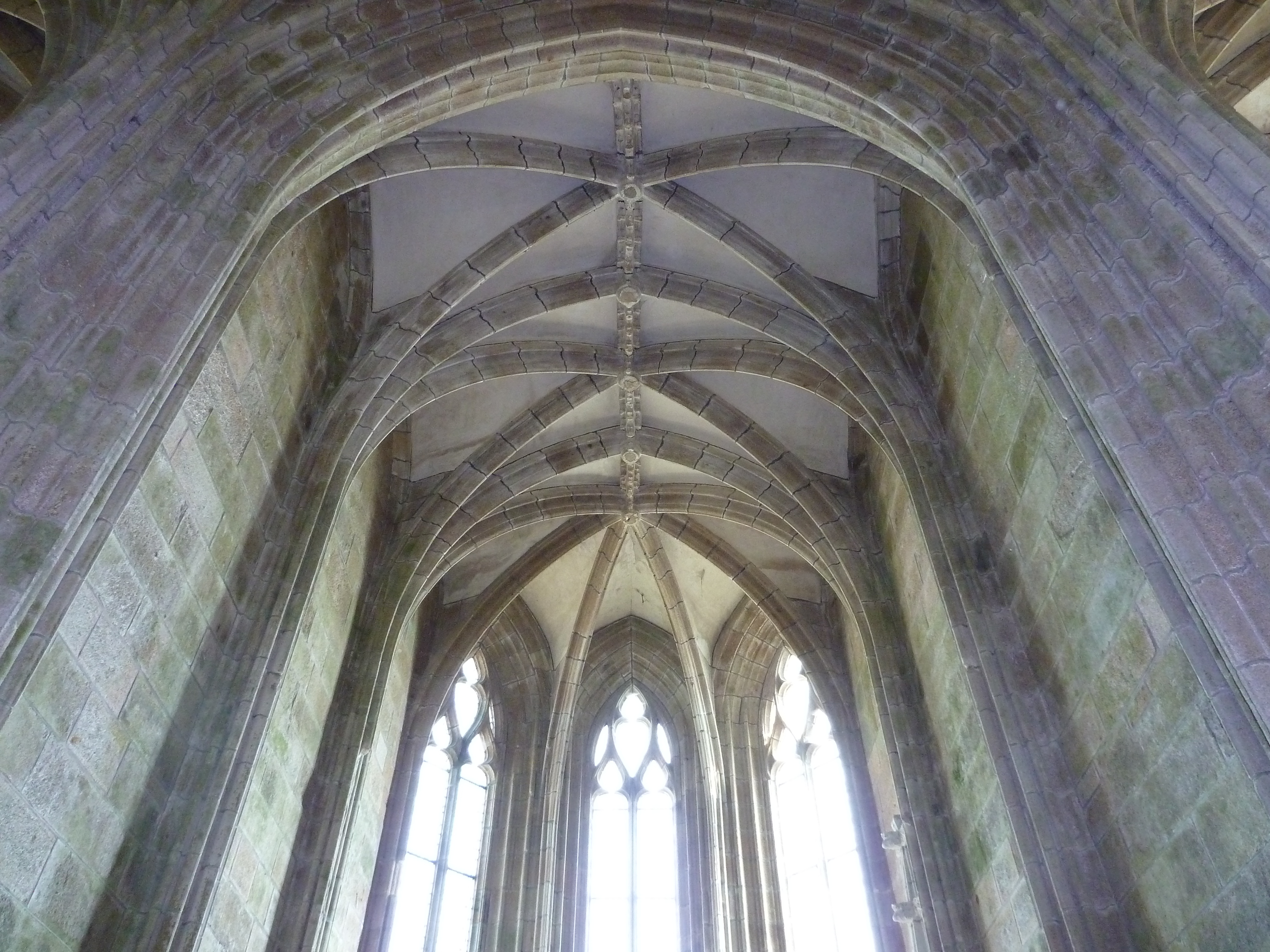 รูปถ่าย ฝรั่งเศส(France) มงแซ็งมีแชล(Mont St Michel) แอบบีมงแซ็งมีแชล(Mont St Michel Abbey) 2010-04 7
