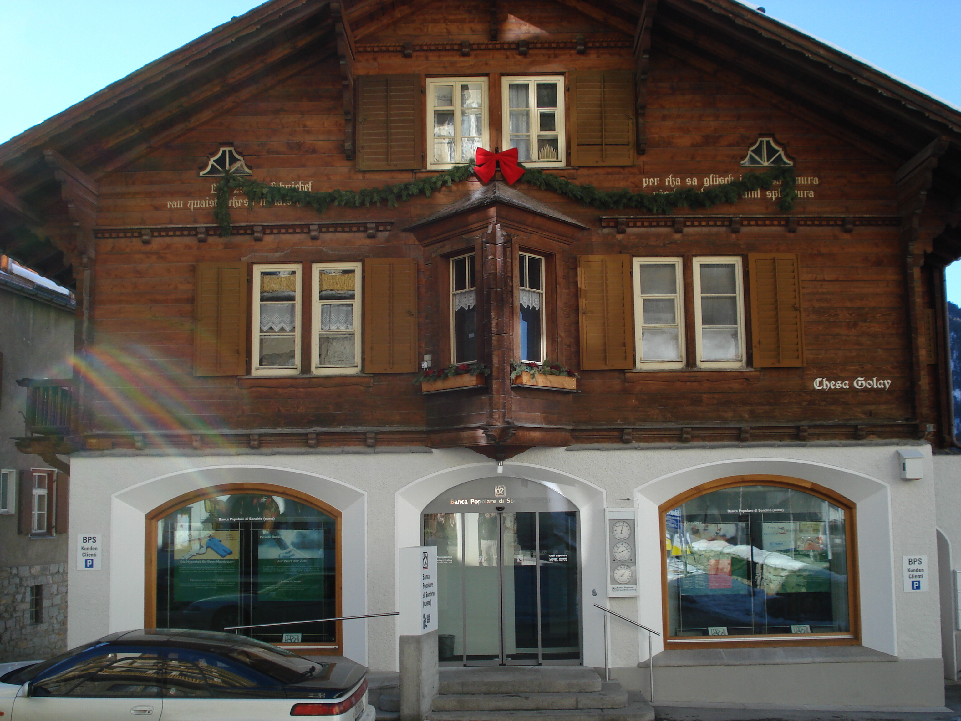 รูปถ่าย สวิสเซอร์แลนด์(Switzerland) ปองเทรซีน่า(Pontresina) 2007-01 106