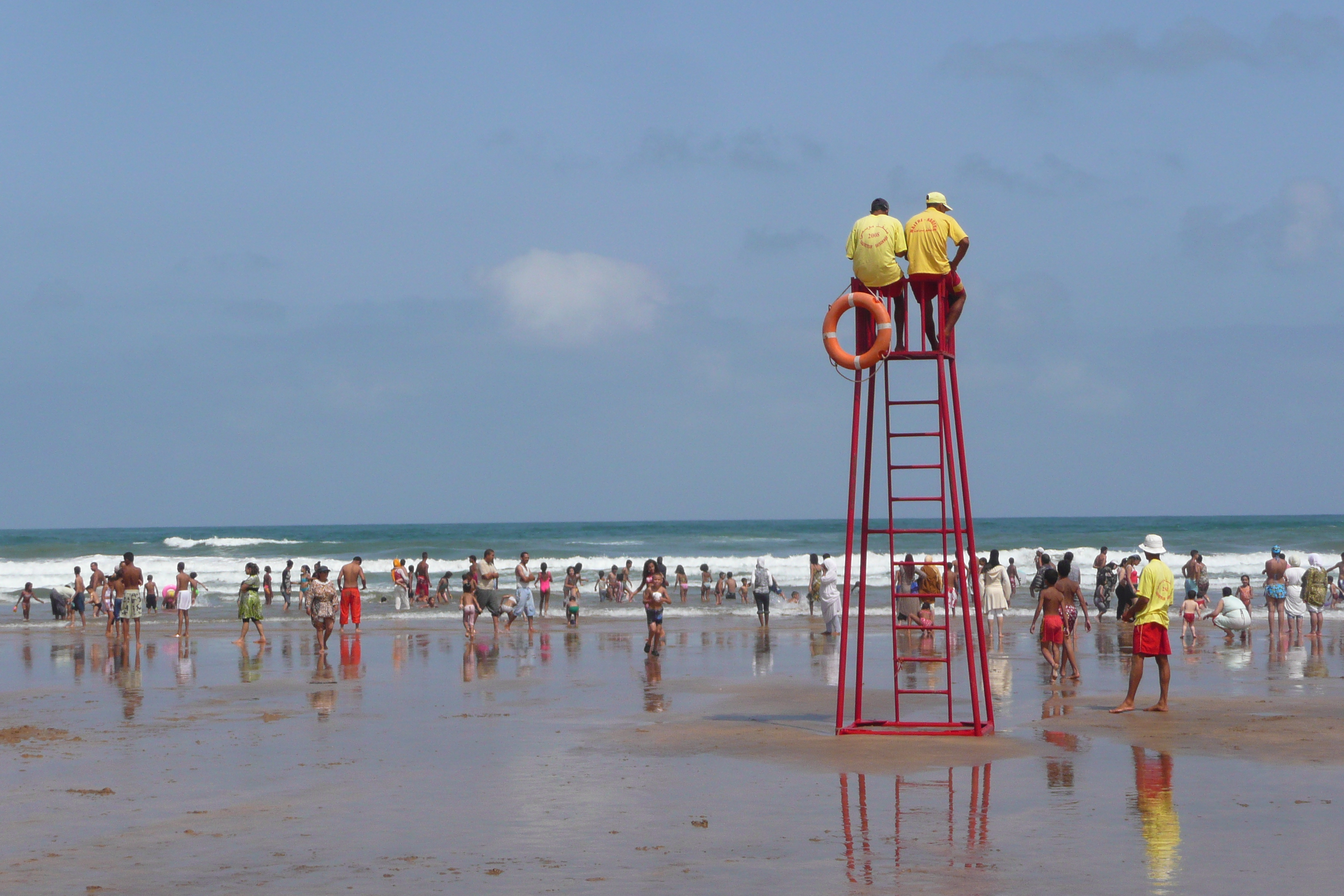 รูปถ่าย โมร็อกโก(Morocco) คาซาบลังกา(Casablanca) หาดคาซาบลังกา(Casablanca Beach) 2008-07 86