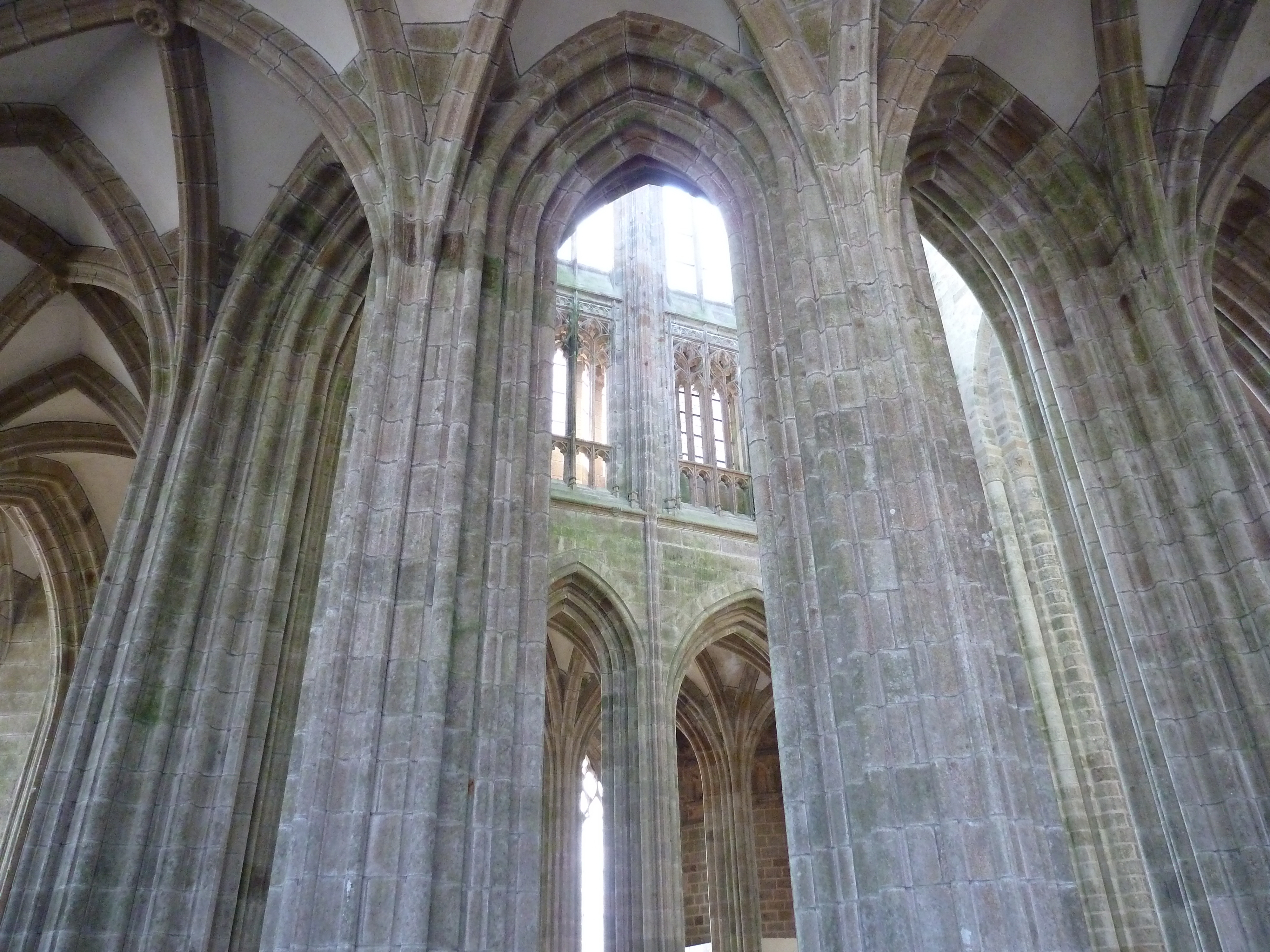 รูปถ่าย ฝรั่งเศส(France) มงแซ็งมีแชล(Mont St Michel) แอบบีมงแซ็งมีแชล(Mont St Michel Abbey) 2010-04 3