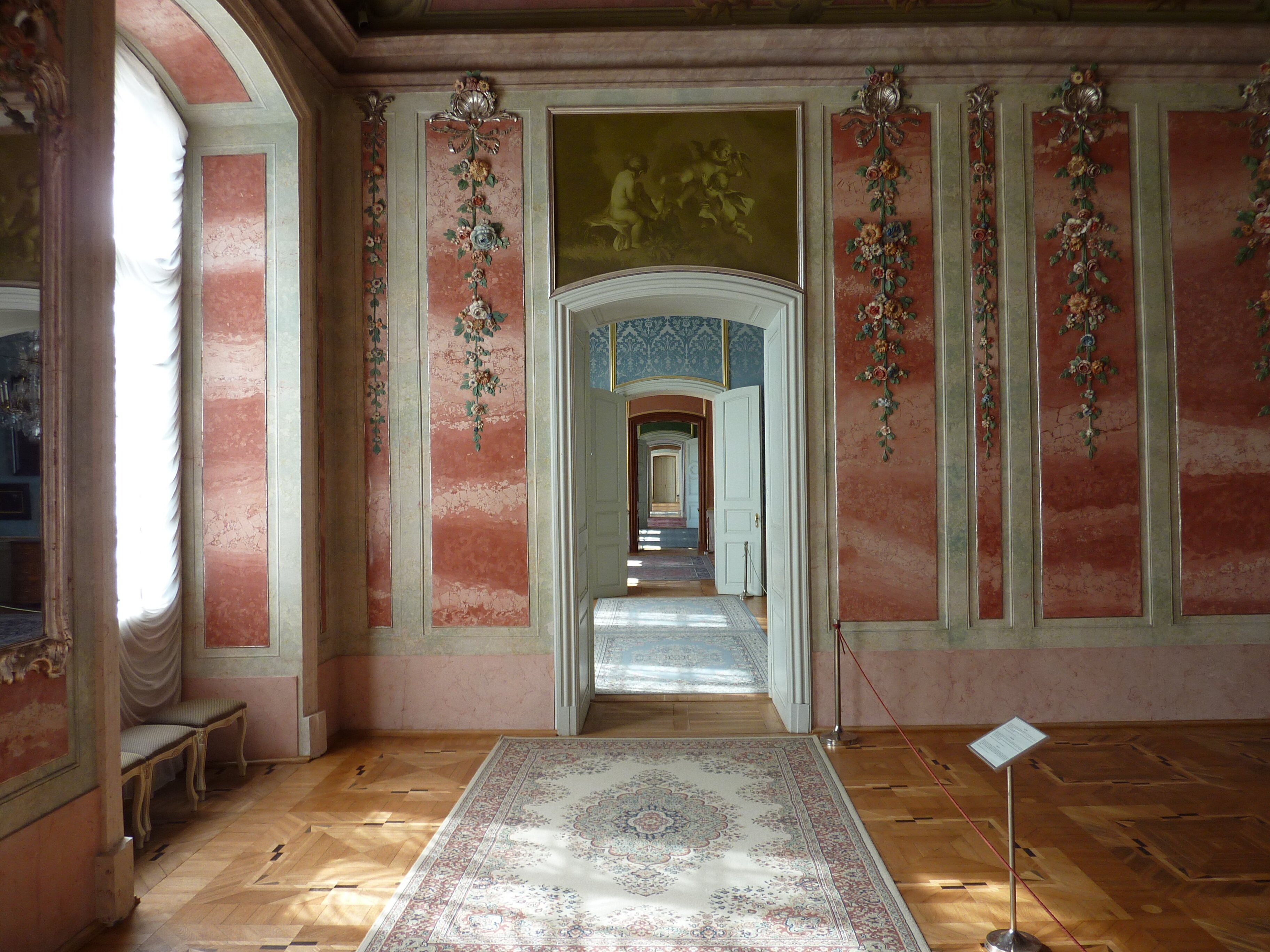 รูปถ่าย ลัตเวีย(Latvia) พระราชวังรุนดาเล(Rundale Palace) 2009-04 45