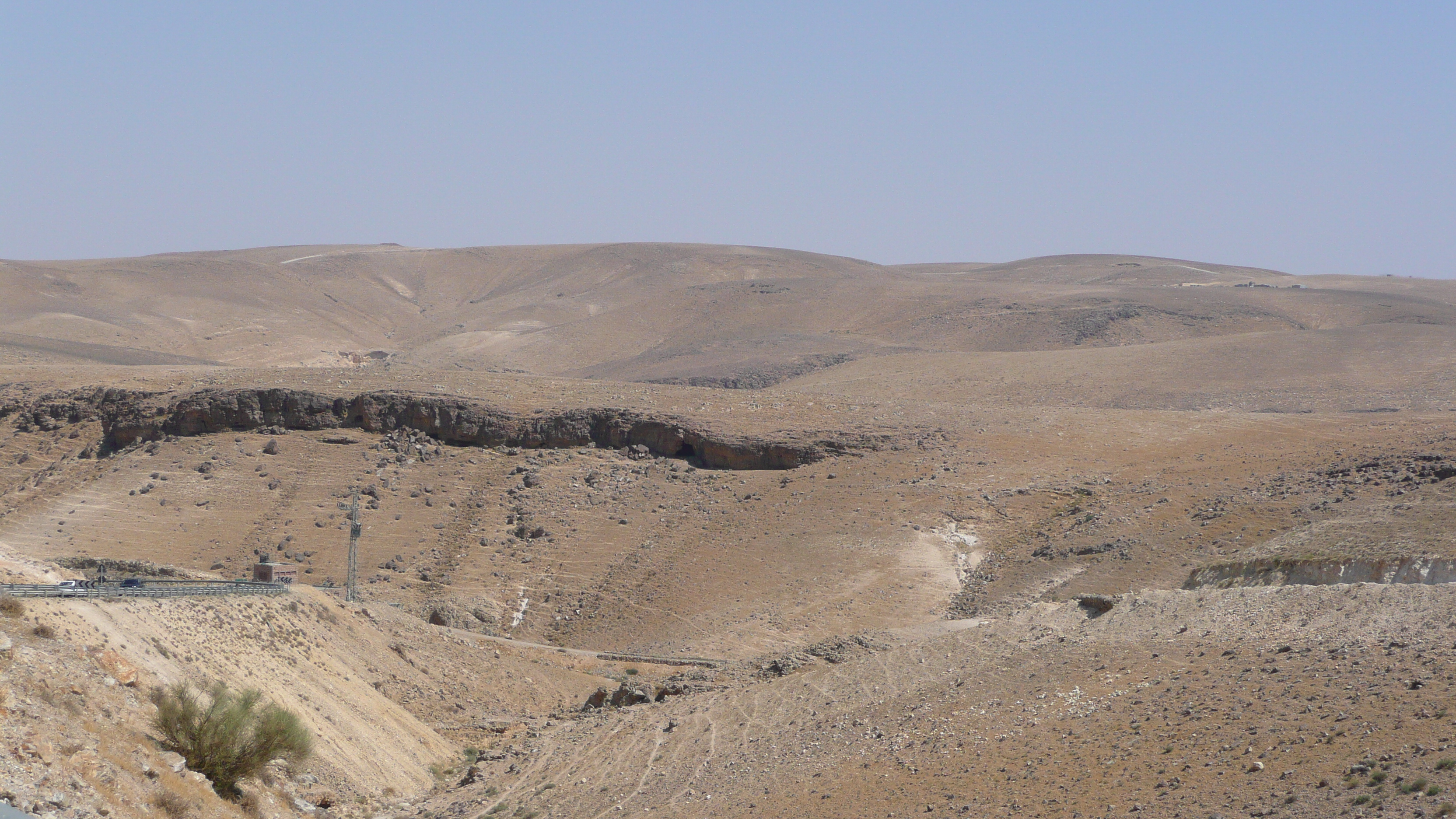 รูปถ่าย อิสราเอล(Israel) ถนนจากอาราดไปทะเลเดดซี(Arad to Dead Sea road) 2007-06 32