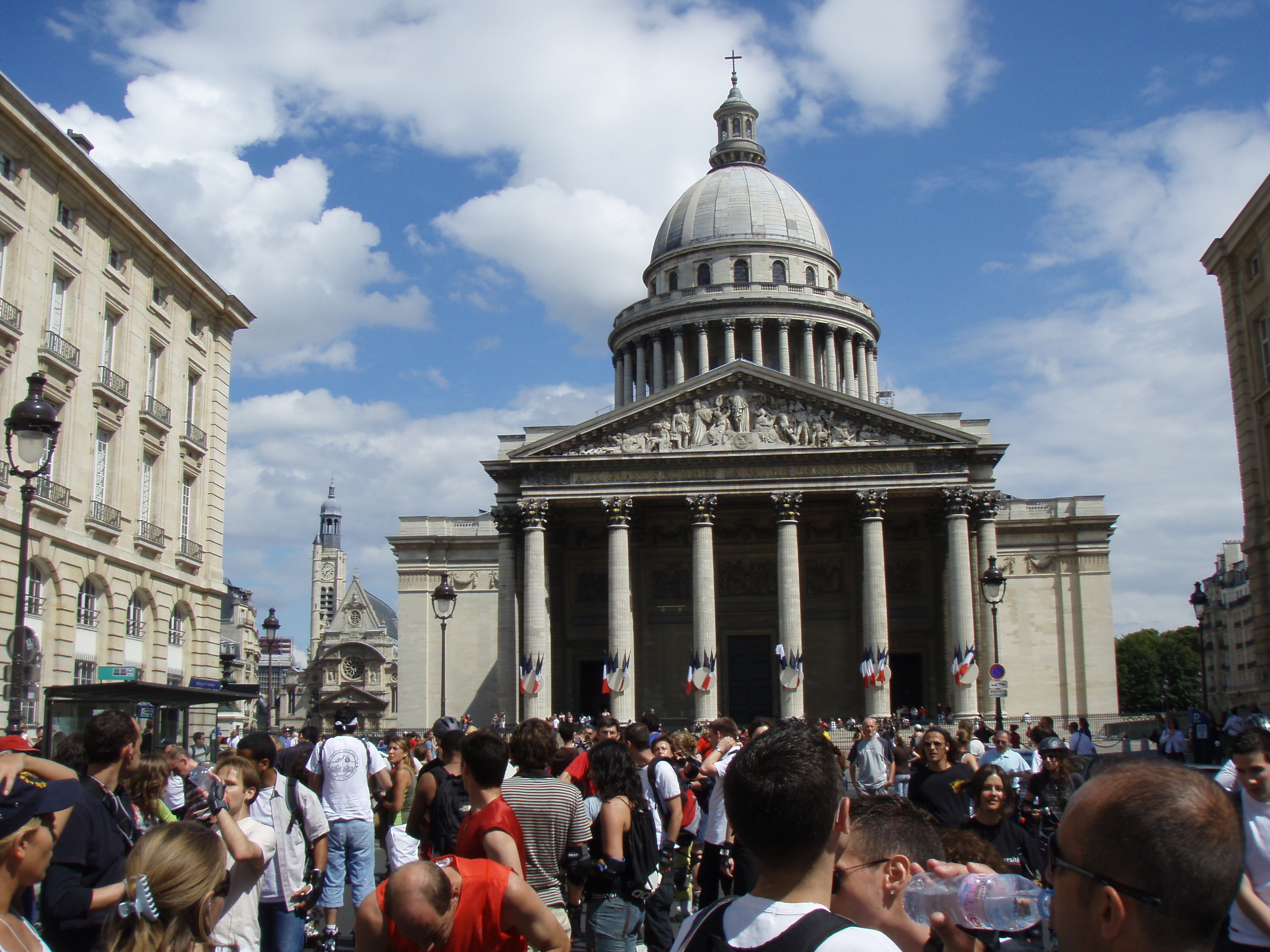 รูปถ่าย ฝรั่งเศส(France) ปารีส(Paris) เล่นสเก็ตในปารีส(Randonnee Roller et Coquillages) 2007-07 100