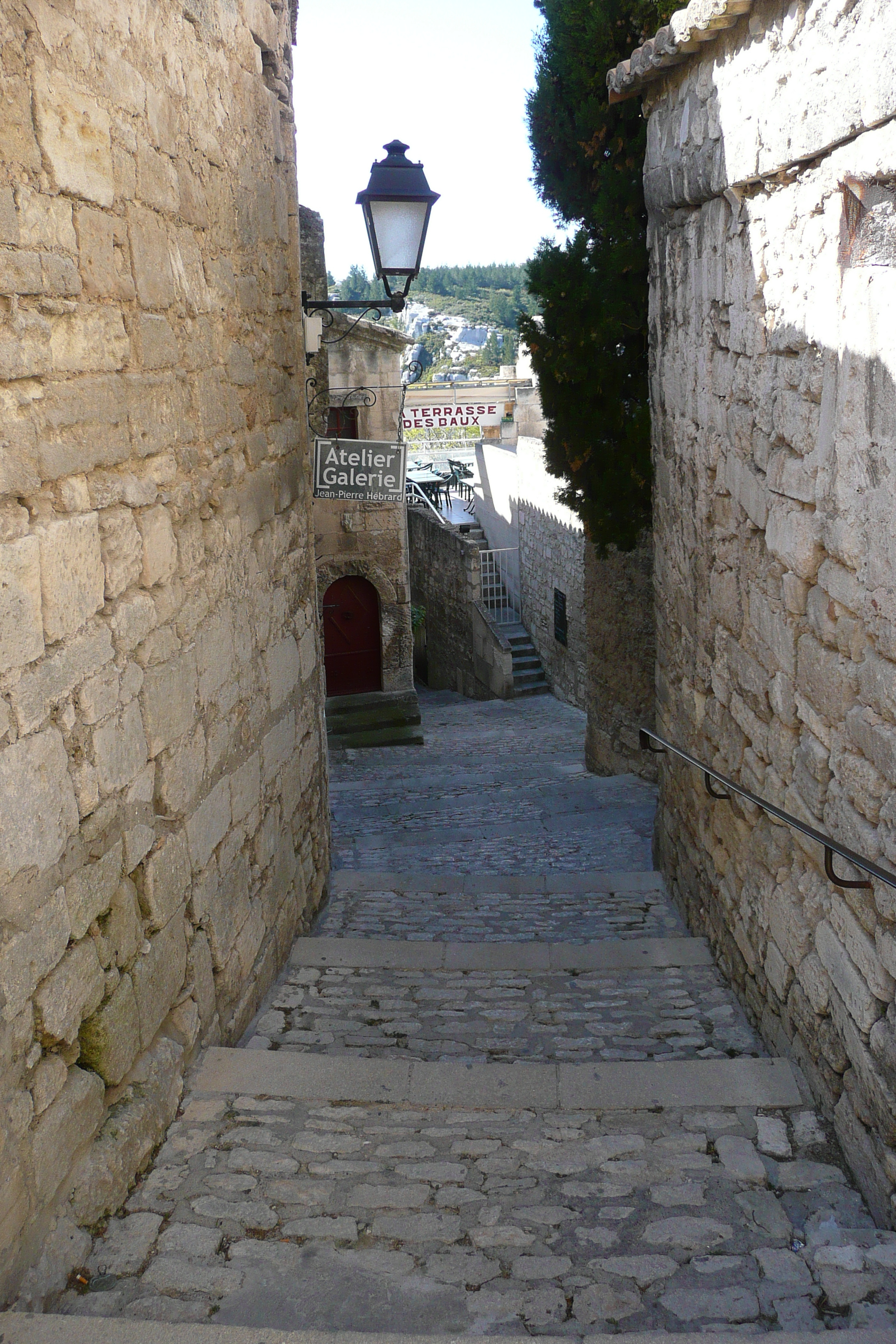 รูปถ่าย ฝรั่งเศส(France) เลส์โบเดอโพรว็องซ์(Baux de Provence) หมู่บ้านโบเดอโพรว็องส์(Baux de Provence Village) 2008-04 48