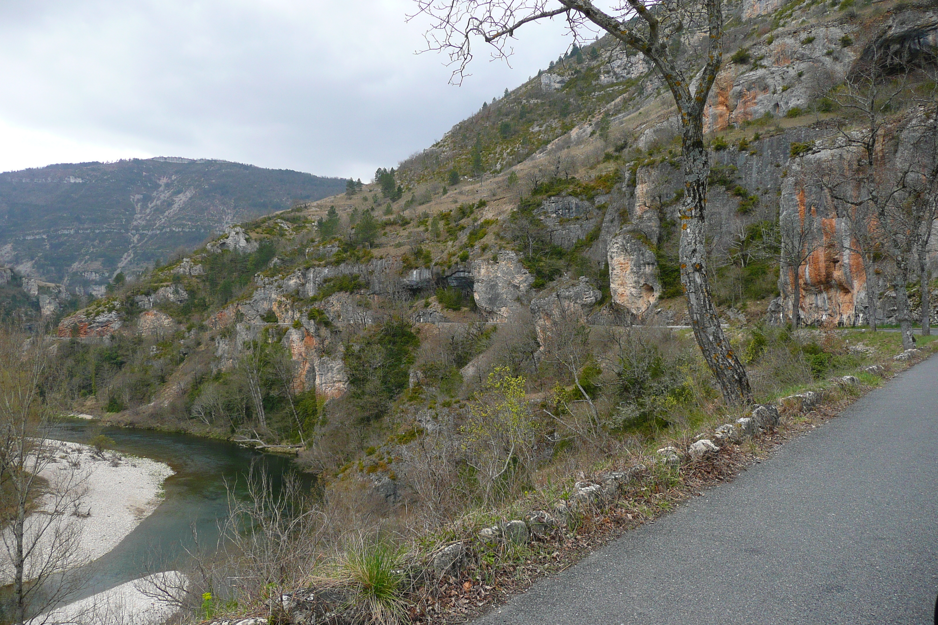 รูปถ่าย ฝรั่งเศส(France) หุบผาชันตาร์น(Gorges du Tarn) 2008-04 8