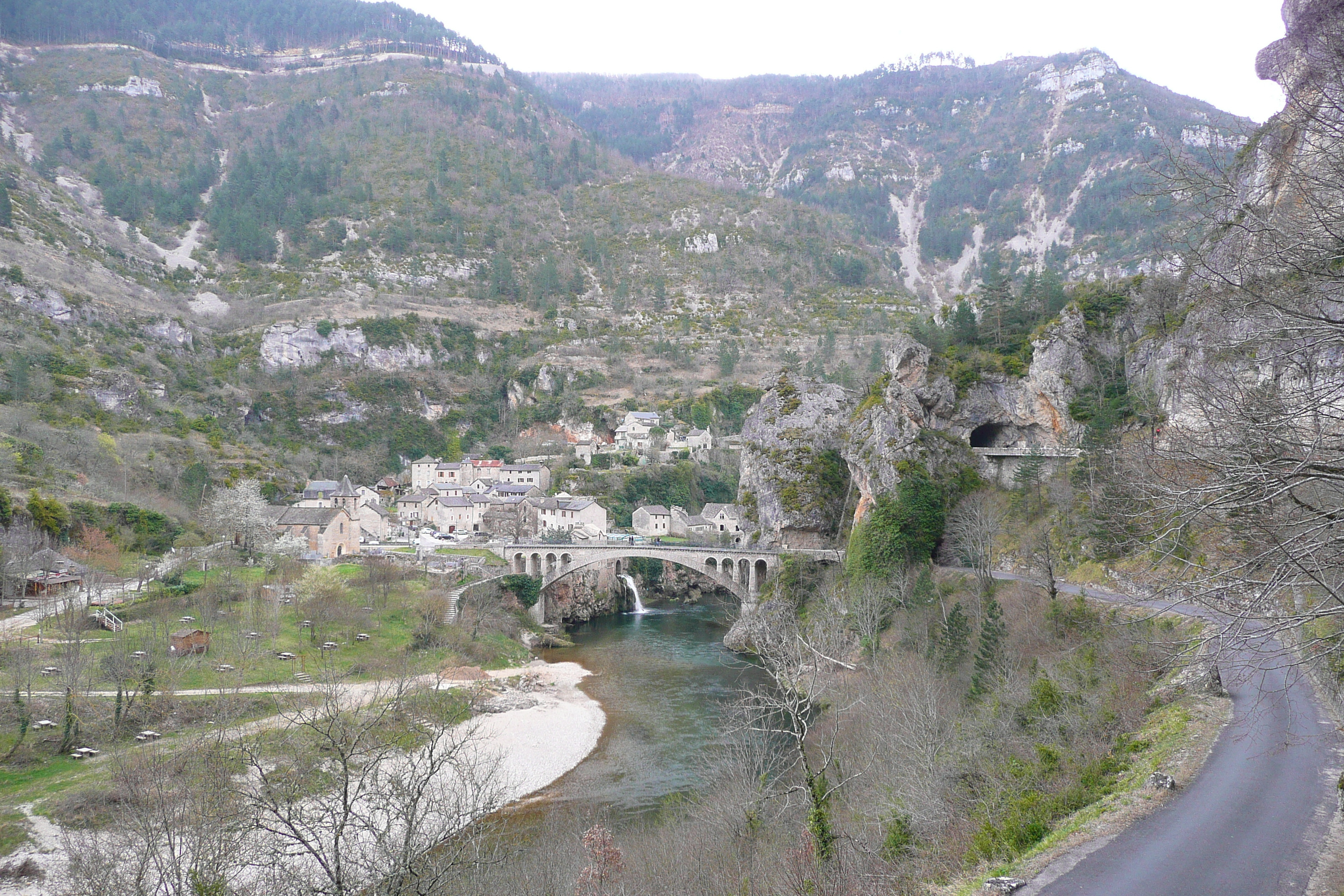รูปถ่าย ฝรั่งเศส(France) หุบผาชันตาร์น(Gorges du Tarn) 2008-04 53