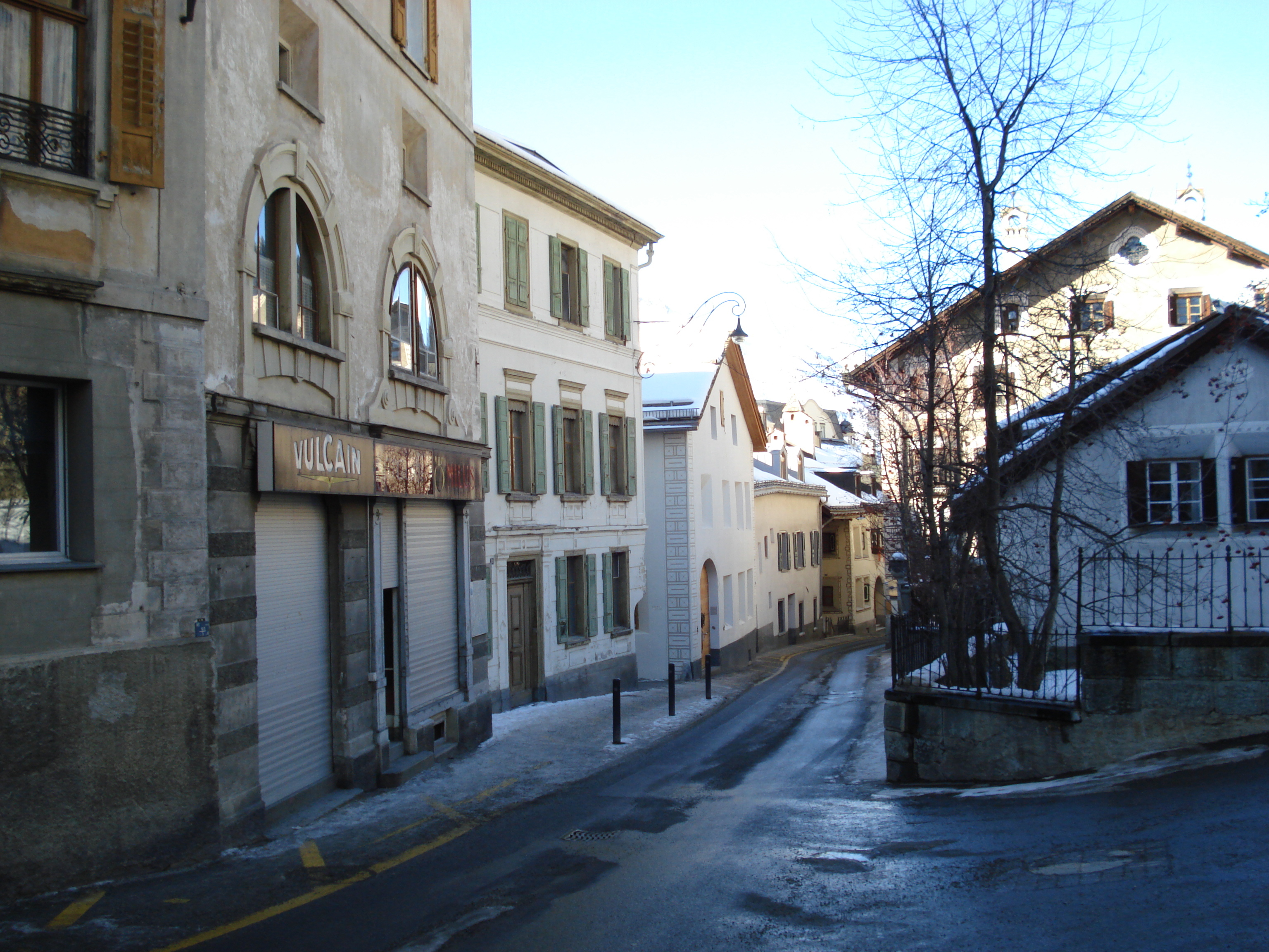 รูปถ่าย สวิสเซอร์แลนด์(Switzerland) ปองเทรซีน่า(Pontresina) 2007-01 107