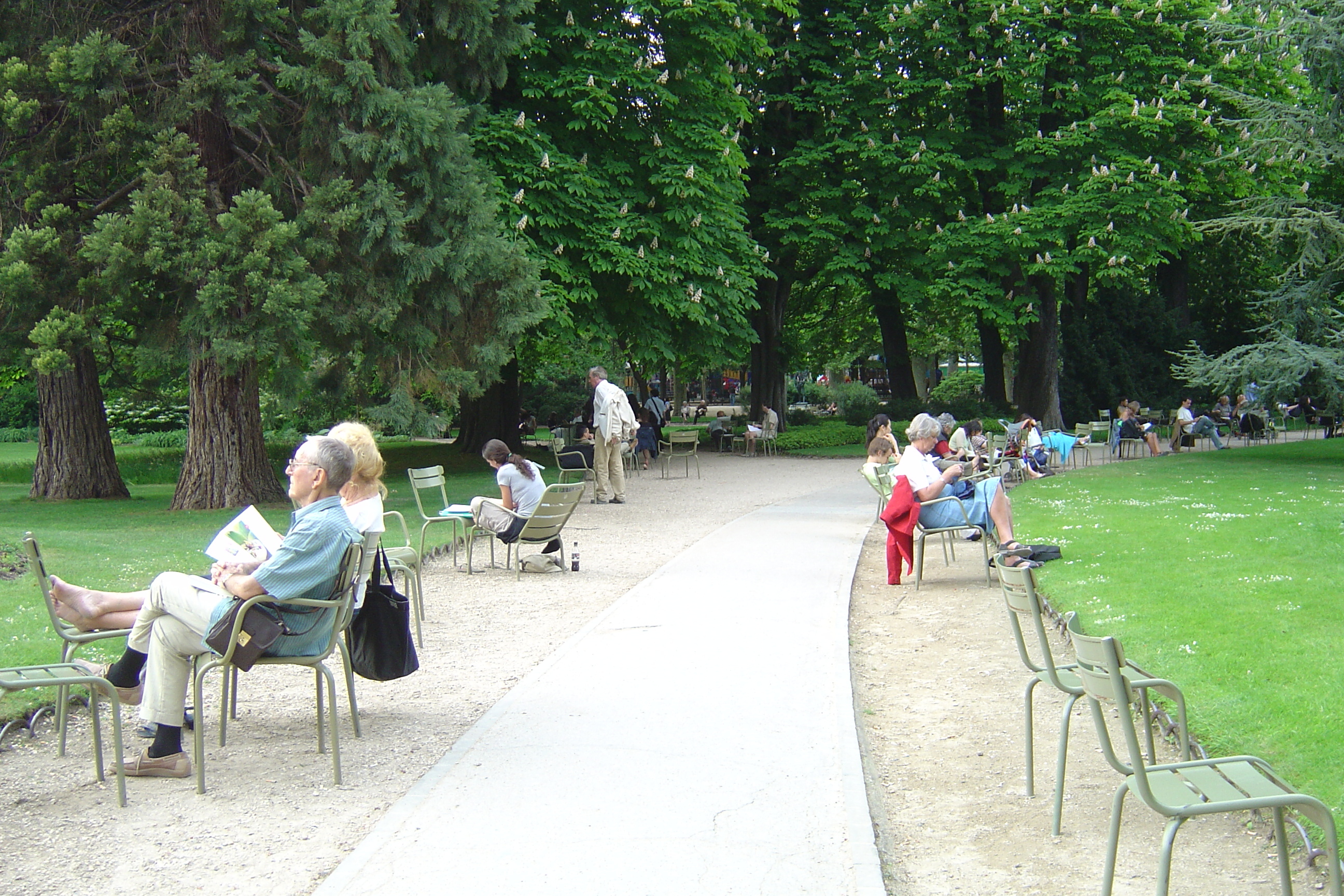 รูปถ่าย ฝรั่งเศส(France) ปารีส(Paris) สวนลักเซมเบิร์ก(Luxembourg Garden) 2007-04 54