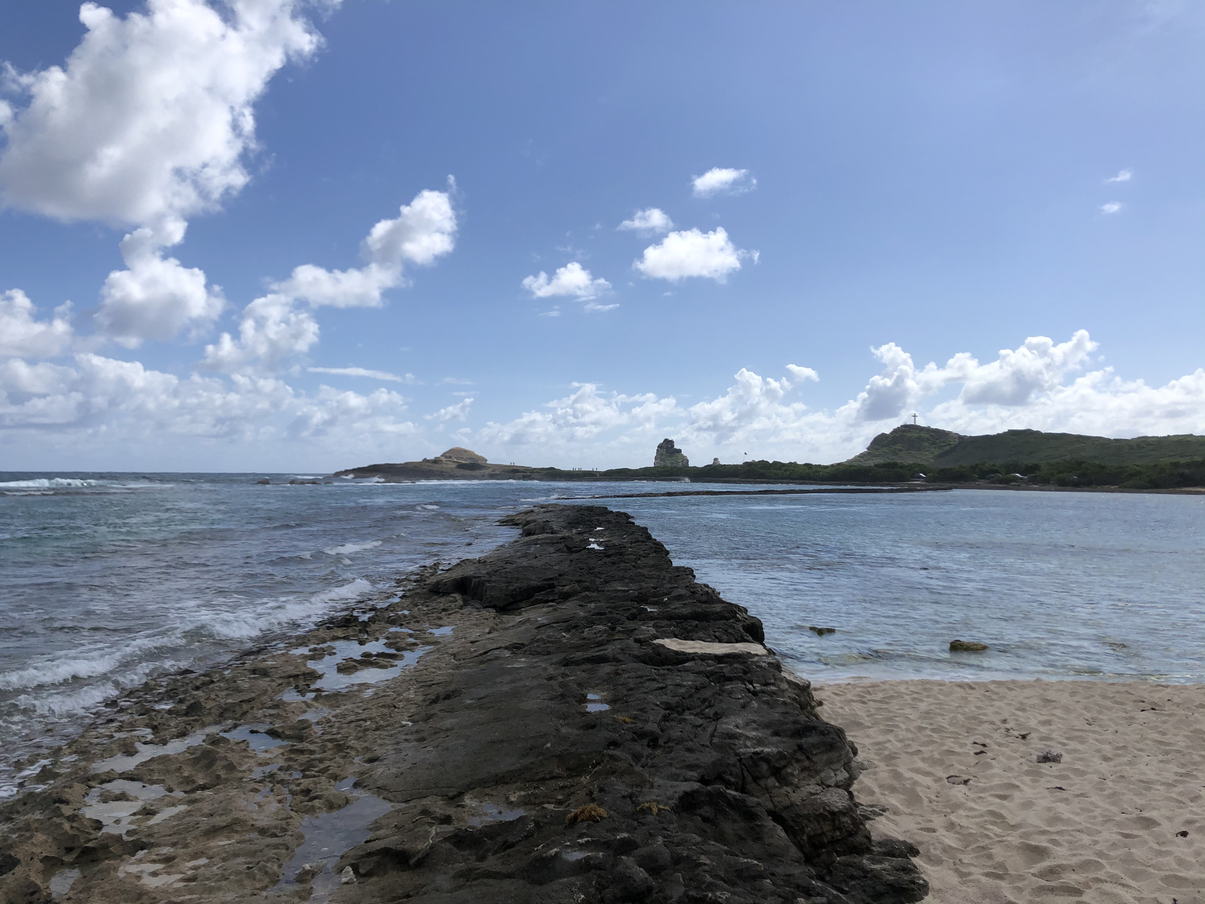 รูปถ่าย กวาเดอลูป(Guadeloupe) หาดกร็องด์อ็องส์เดซาลีน(Grande Anse des Salines Beach) 2021-02 0