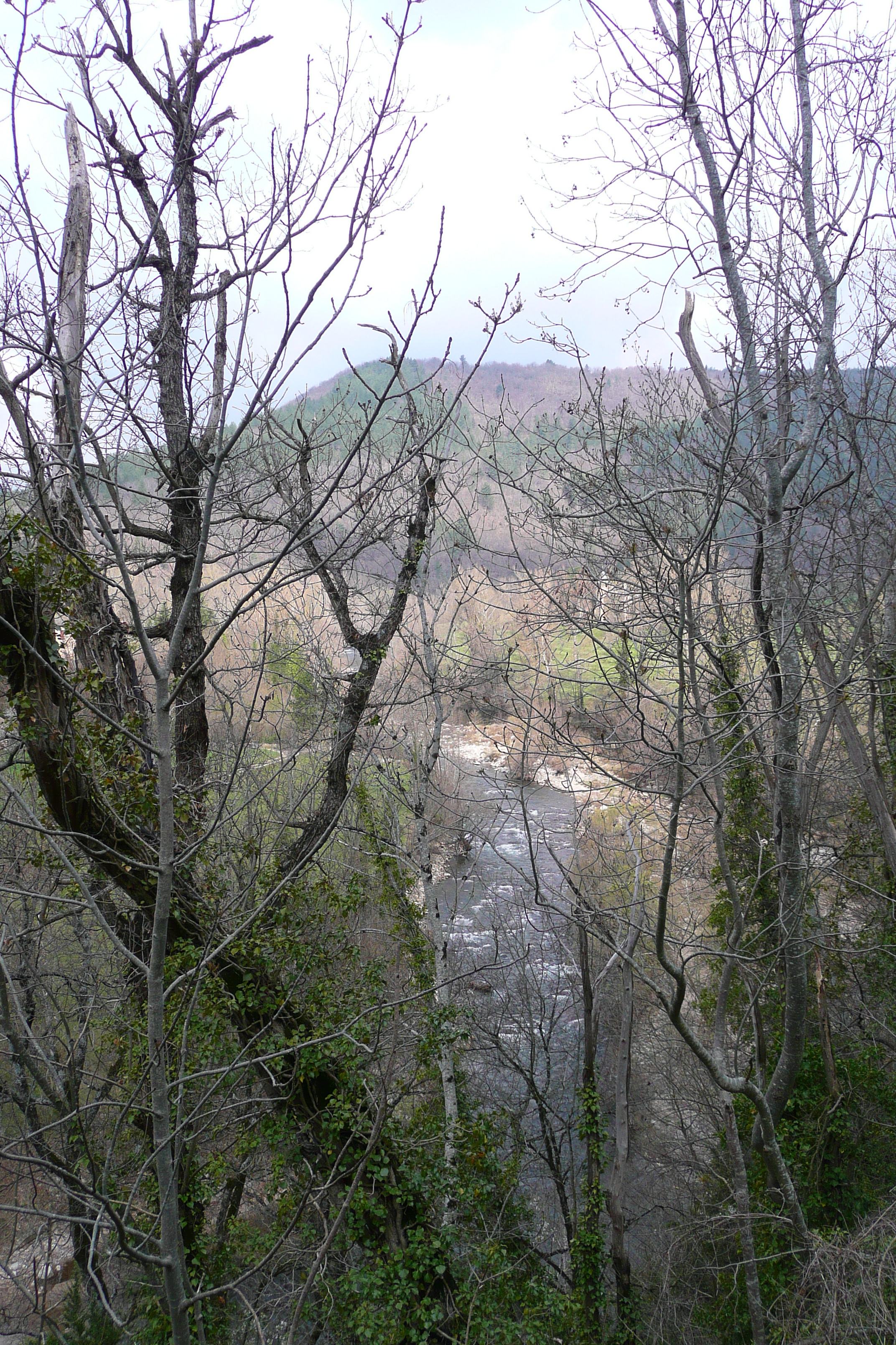 รูปถ่าย ฝรั่งเศส(France) เทือกเขาเซแวน(Cevennes Mountains) ถนนจากโกกูแรสไปฟลอรัก(Cocures to Florac road) 2008-04 22