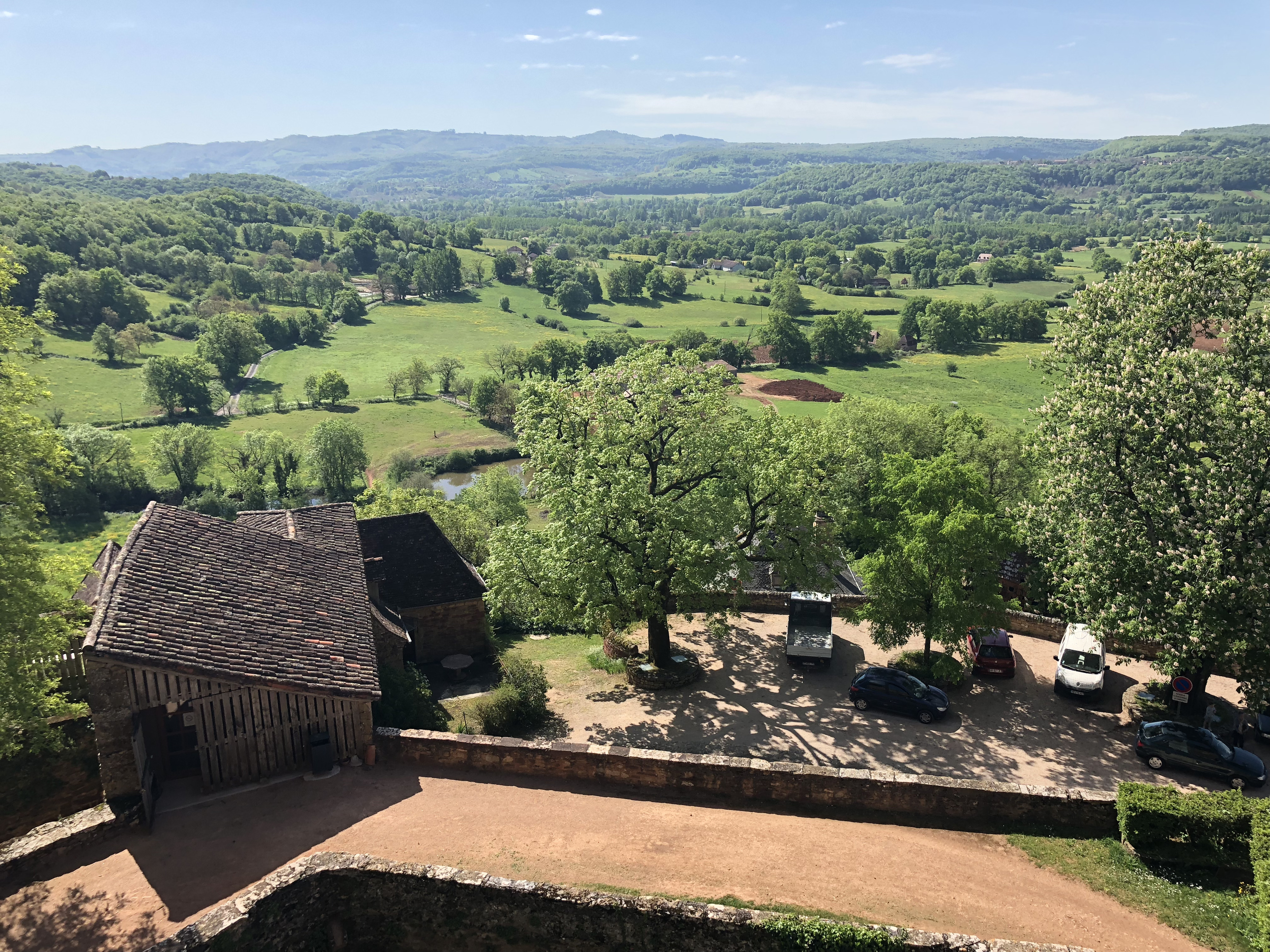 รูปถ่าย ฝรั่งเศส(France) ปราสาทกัสแตลโนเบรอเตอนู(Castelnau Bretenoux Castle) 2018-04 40