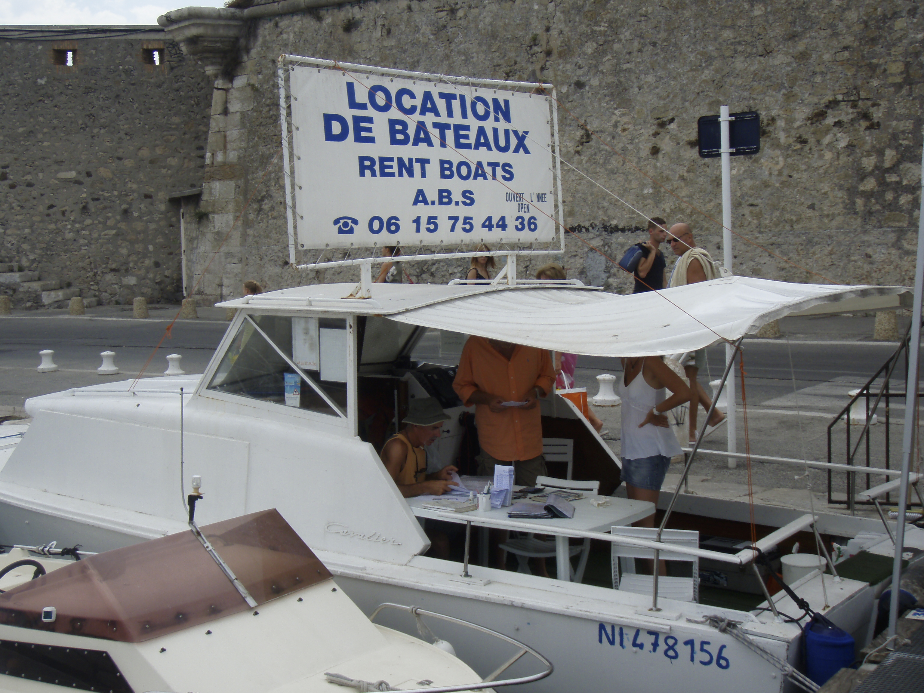 รูปถ่าย ฝรั่งเศส(France) อองทีป(Antibes) หาดลากราแว็ต(Plage de la Gravette) 2007-08 11