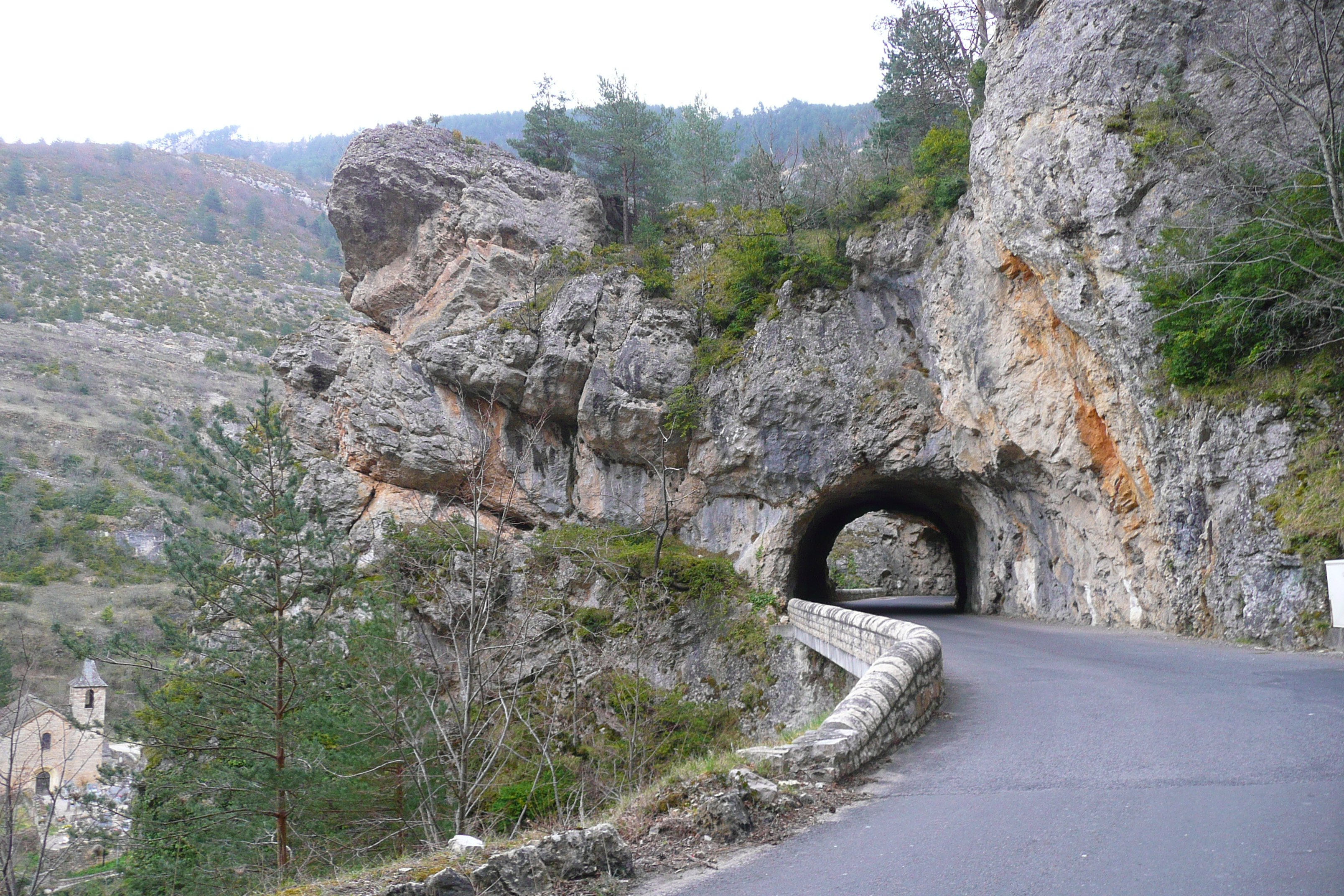 รูปถ่าย ฝรั่งเศส(France) หุบผาชันตาร์น(Gorges du Tarn) 2008-04 9