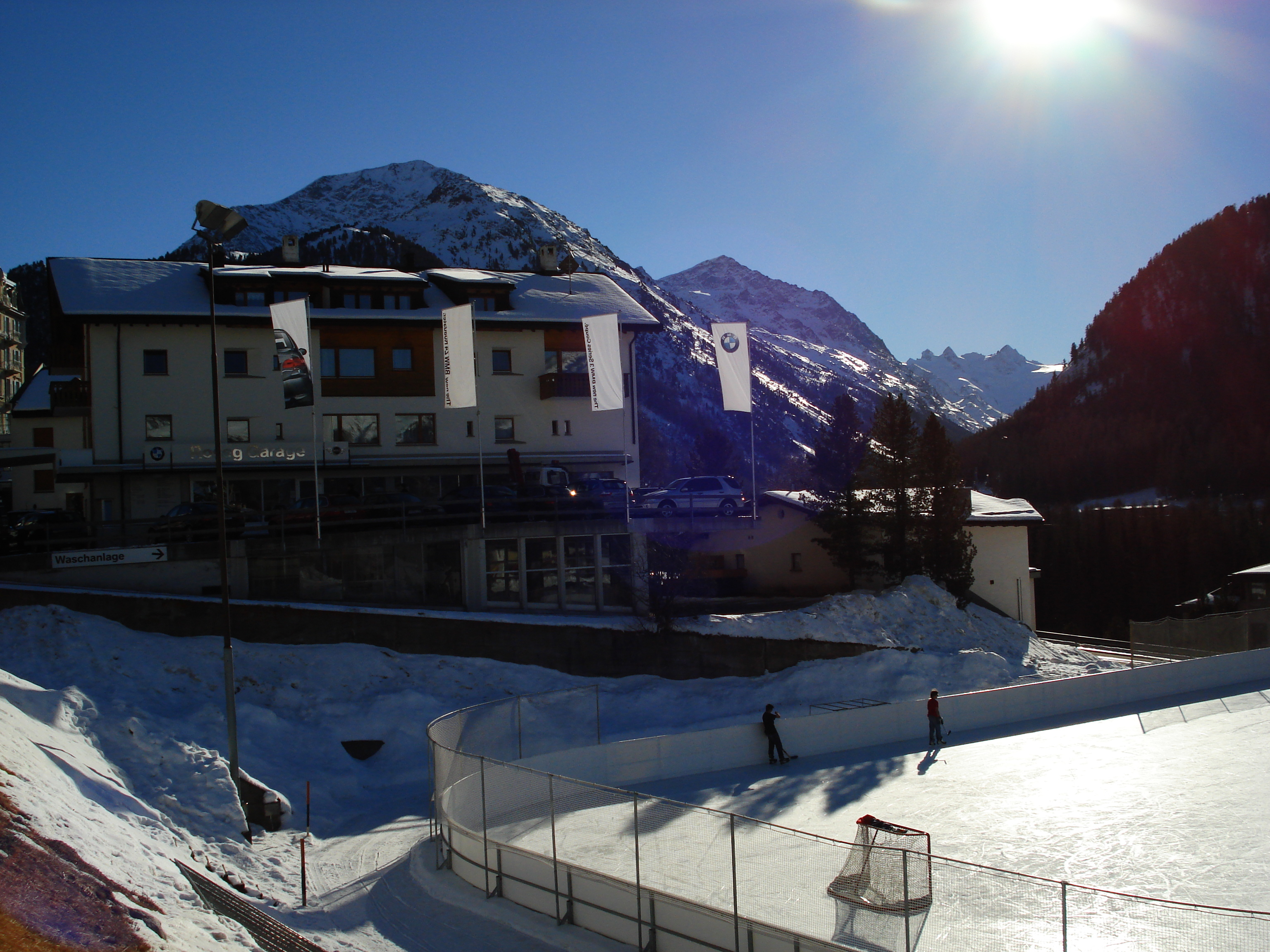 รูปถ่าย สวิสเซอร์แลนด์(Switzerland) ปองเทรซีน่า(Pontresina) 2007-01 76