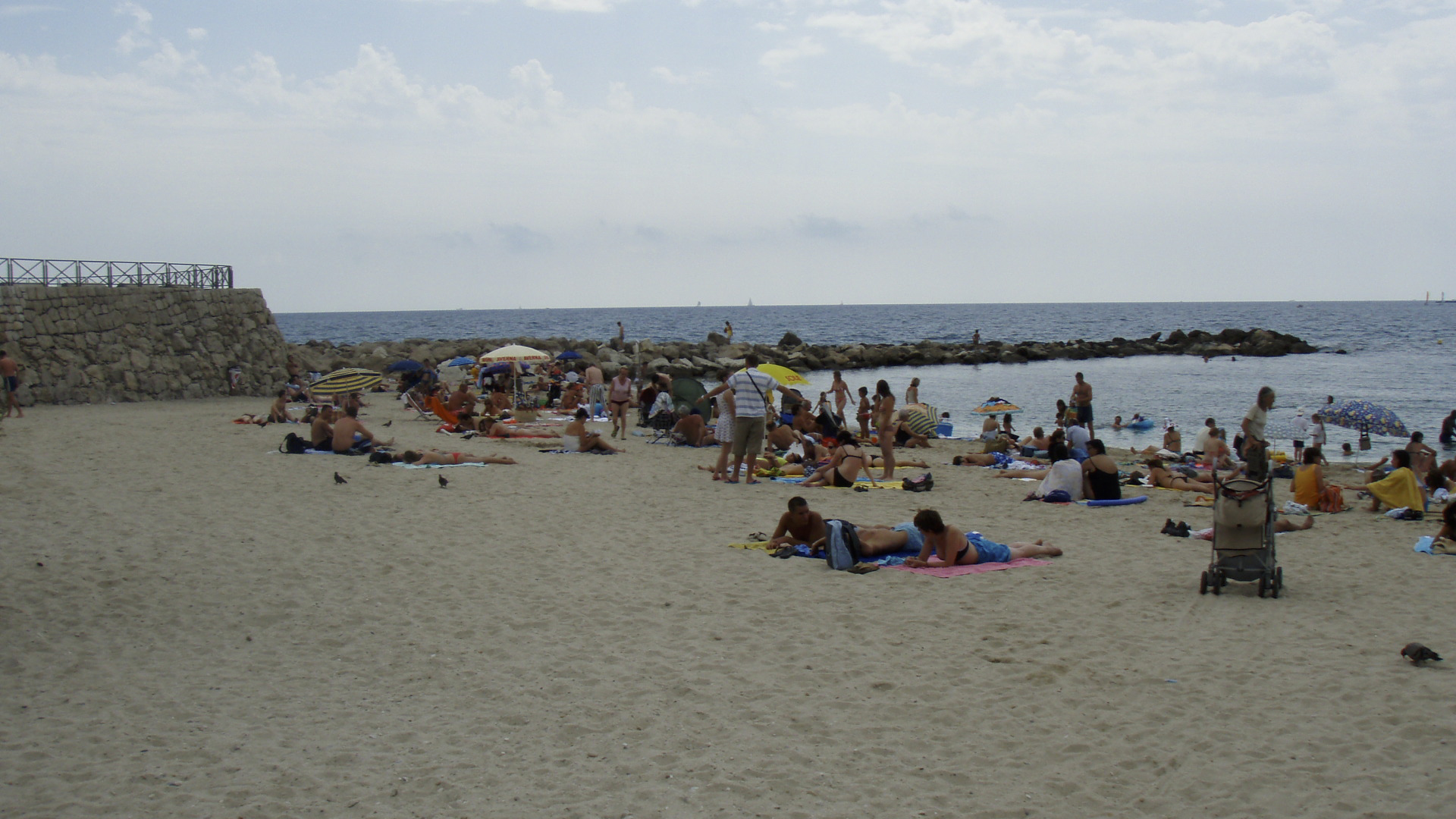 รูปถ่าย ฝรั่งเศส(France) อองทีป(Antibes) หาดลากราแว็ต(Plage de la Gravette) 2007-08 9