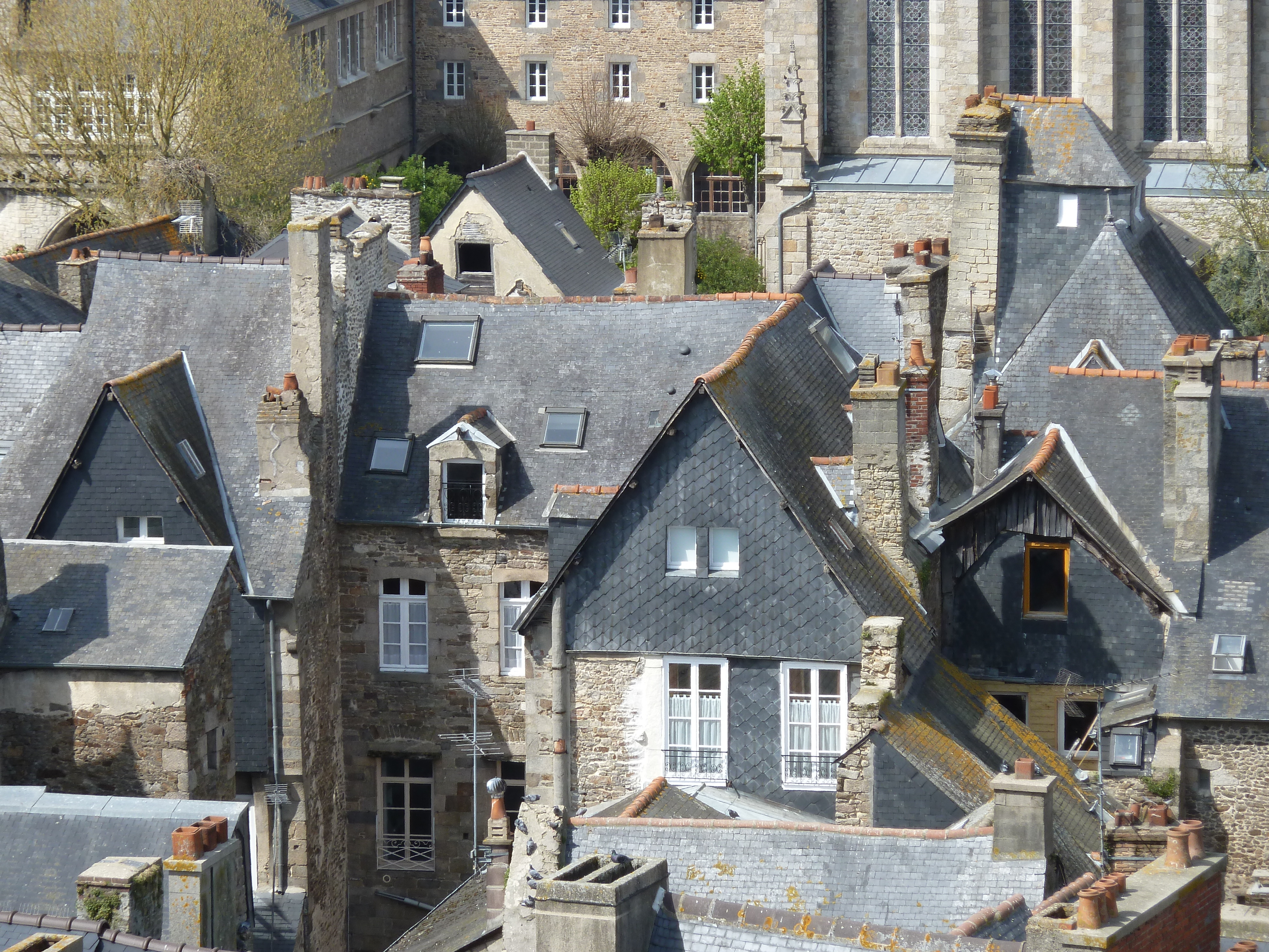 รูปถ่าย ฝรั่งเศส(France) ดีน็อง(Dinan) หอนาฬิกาดีน็อง(Dinan clock tower) 2010-04 42