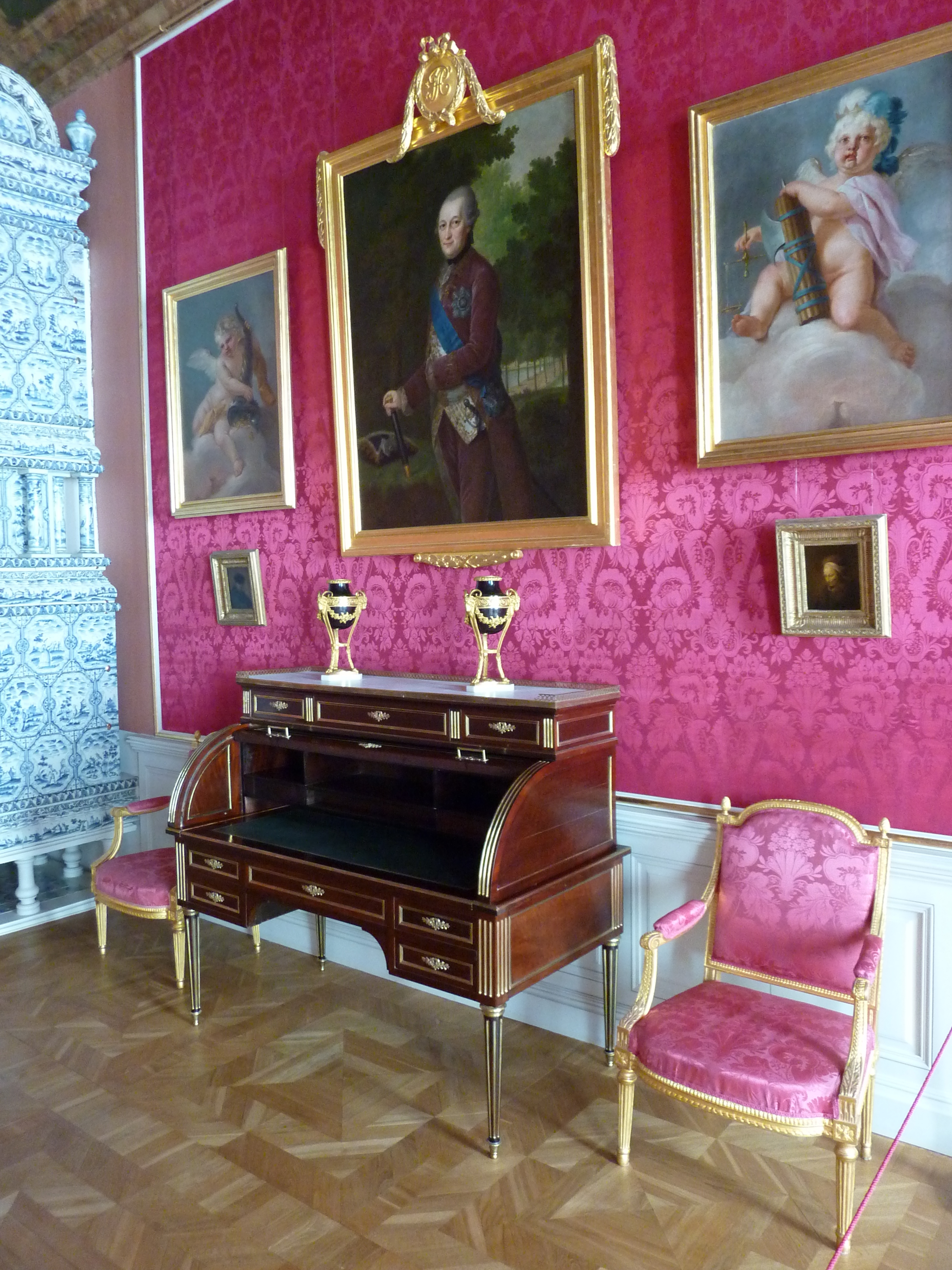 รูปถ่าย ลัตเวีย(Latvia) พระราชวังรุนดาเล(Rundale Palace) 2009-04 144