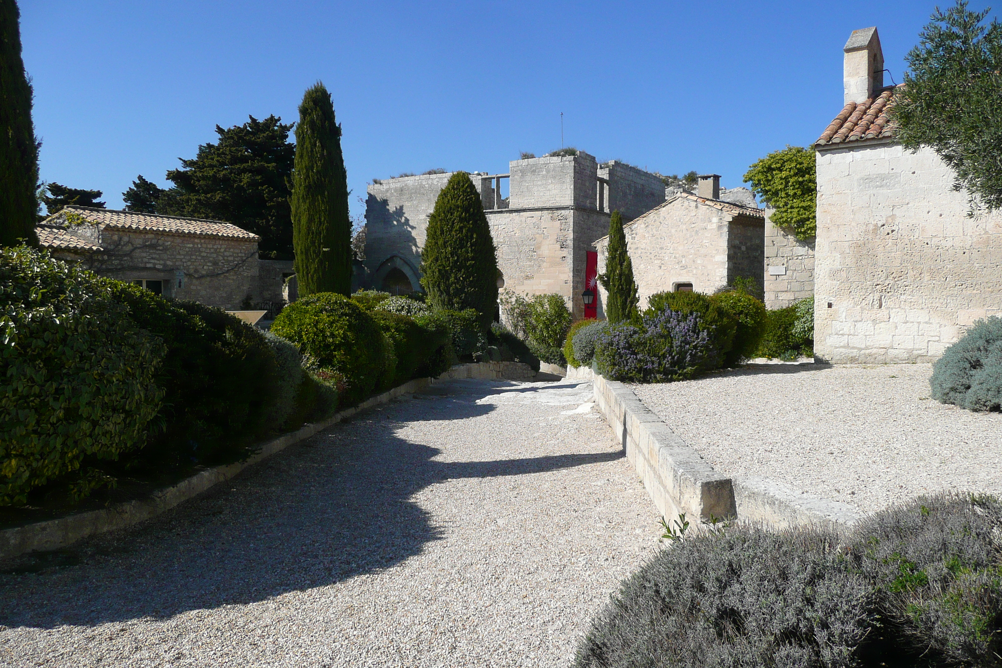 รูปถ่าย ฝรั่งเศส(France) เลส์โบเดอโพรว็องซ์(Baux de Provence) ปราสาทโบเดอโพรว็องส์(Baux de Provence Castle) 2008-04 70