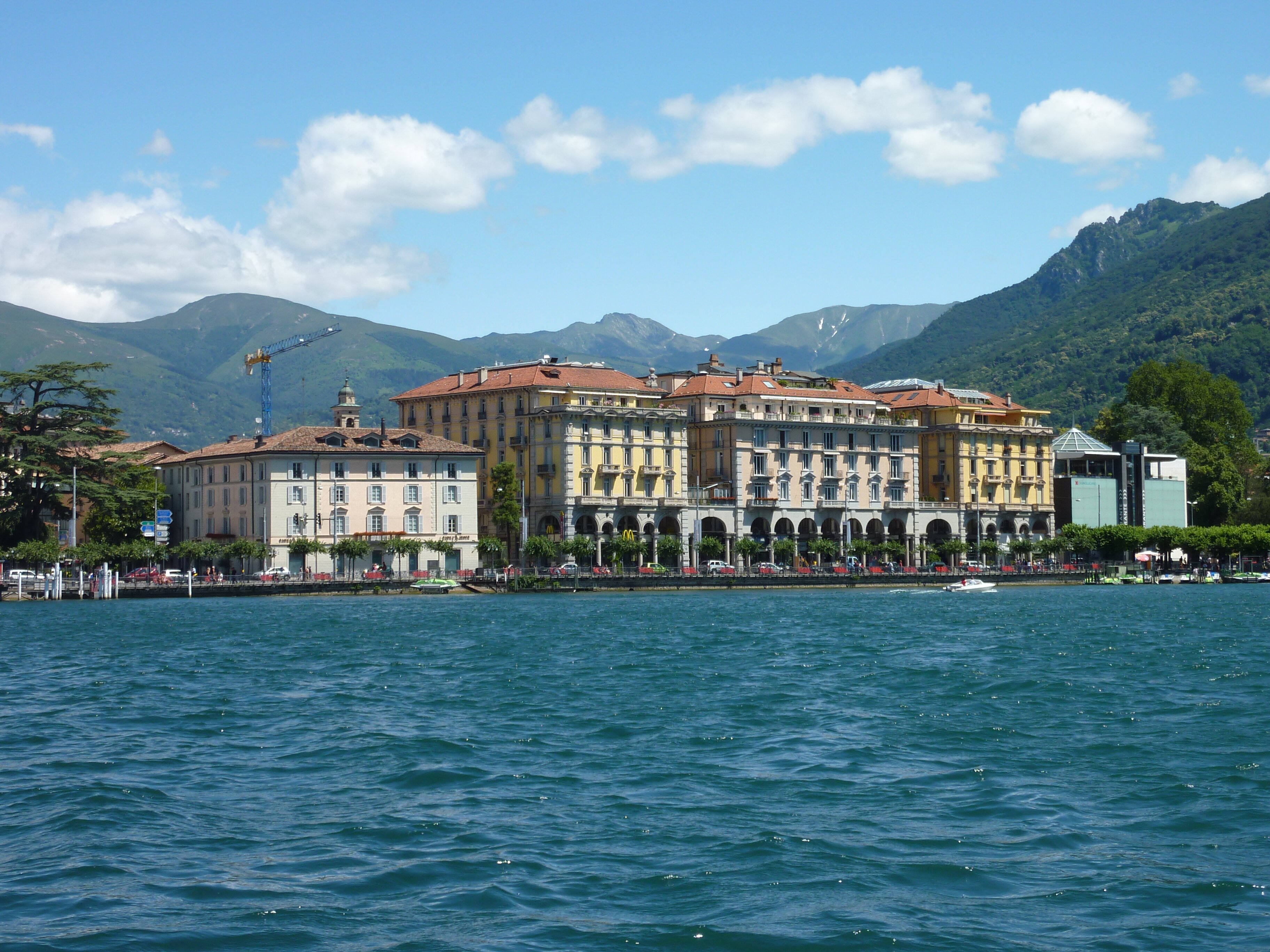 รูปถ่าย สวิสเซอร์แลนด์(Switzerland) ลูกาโน(Lugano) 2009-06 15