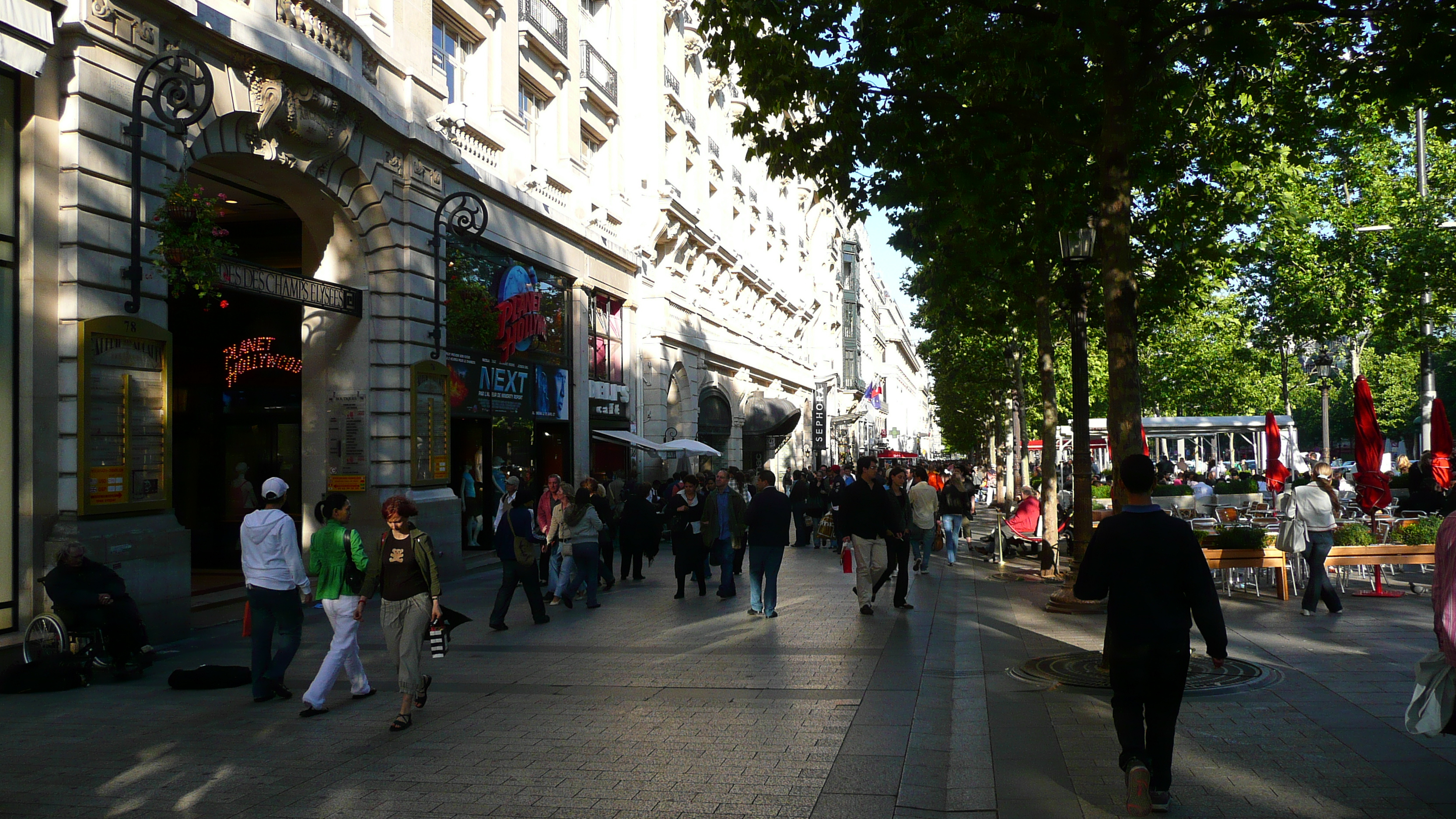 รูปถ่าย ฝรั่งเศส(France) ปารีส(Paris) ช็องเซลีเซ(Champs Elysees) 2007-04 143