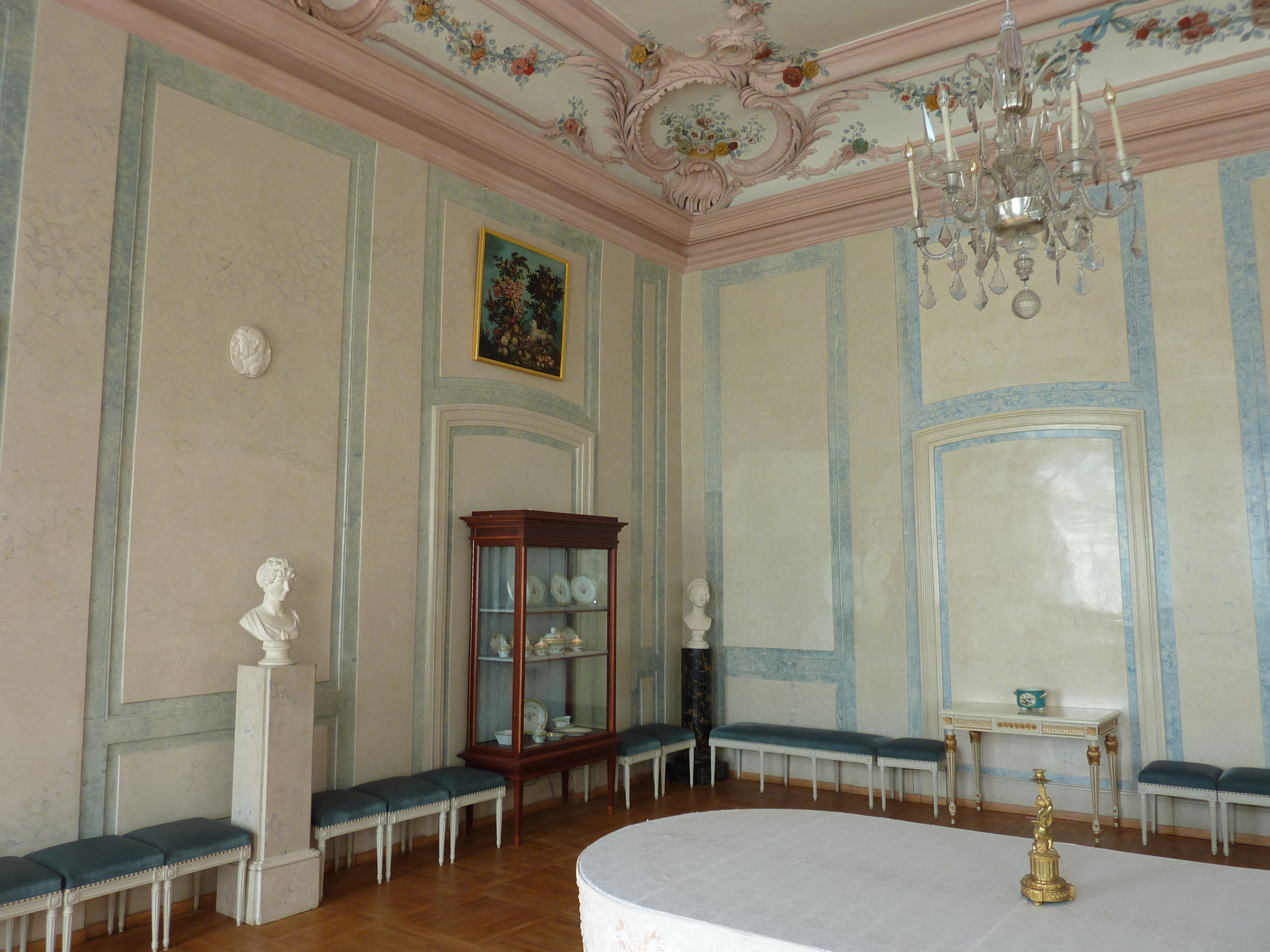 รูปถ่าย ลัตเวีย(Latvia) พระราชวังรุนดาเล(Rundale Palace) 2009-04 18